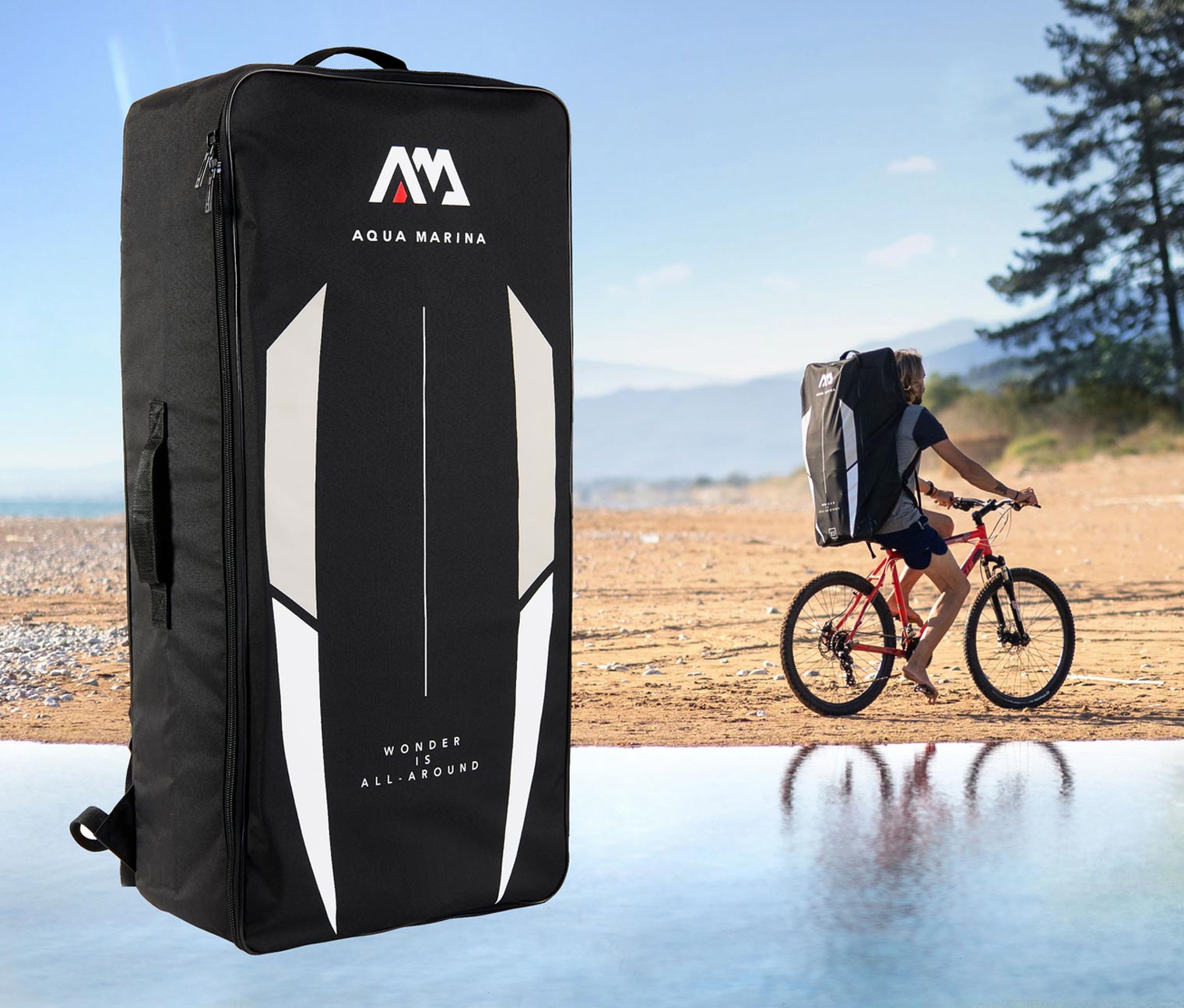 Thumbnail - Aqua Marina SUP-Board »Breeze« - schwarz