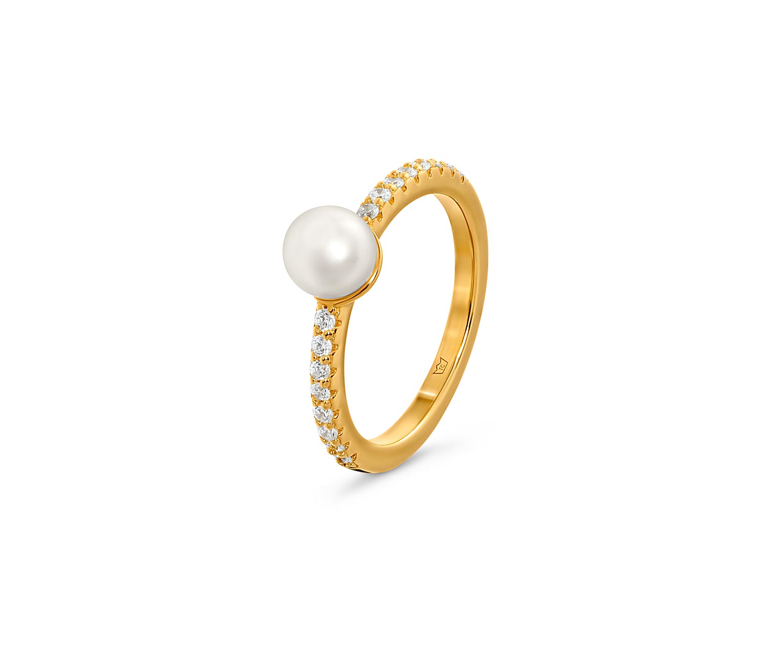 Thumbnail - Tchibo - 925 Silber Ring - Damen - Gr. 17 - weiß