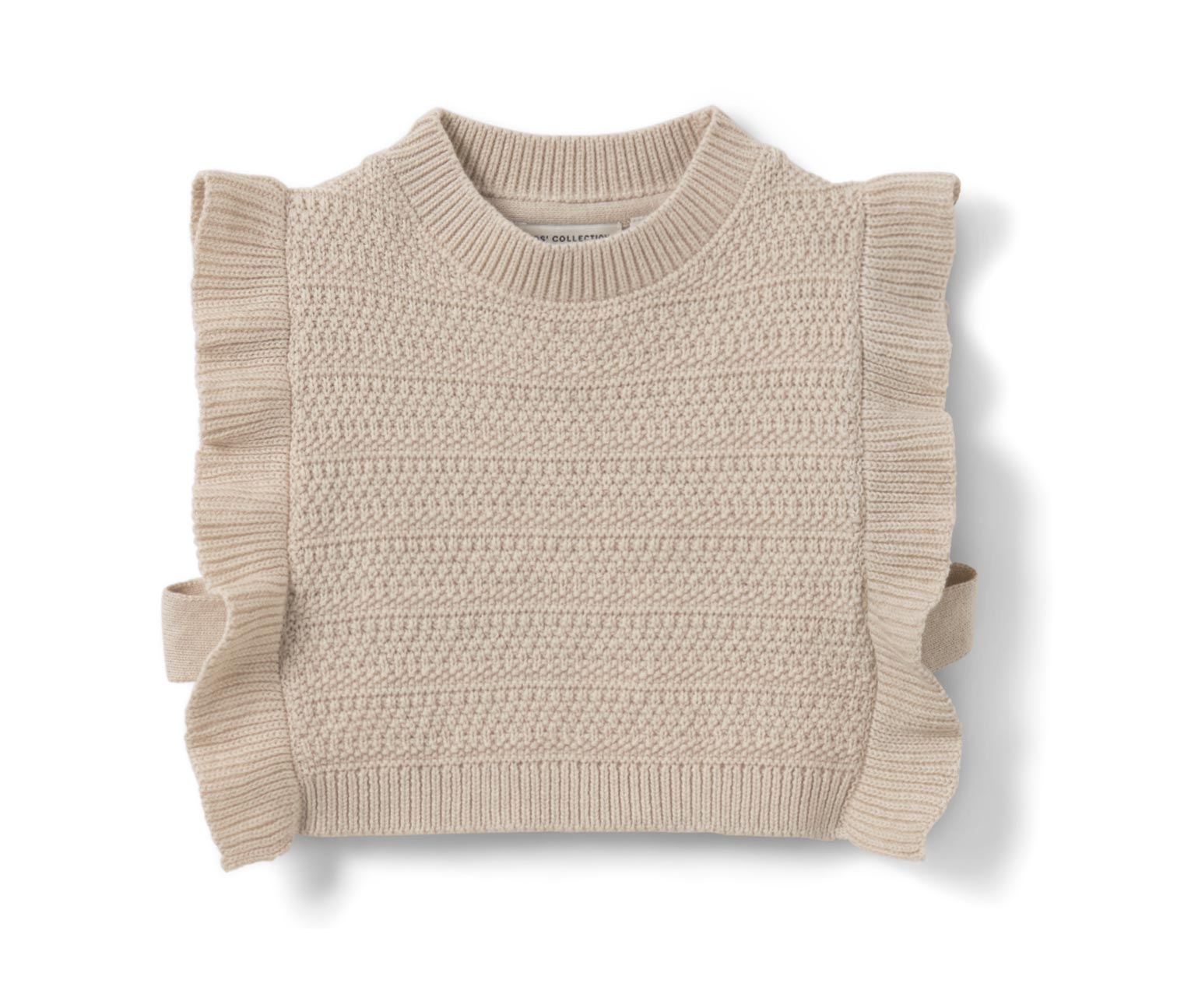 Thumbnail - Tchibo - Kinder-Strickpullunder - Mädchen - Gr. 122/128 - beige