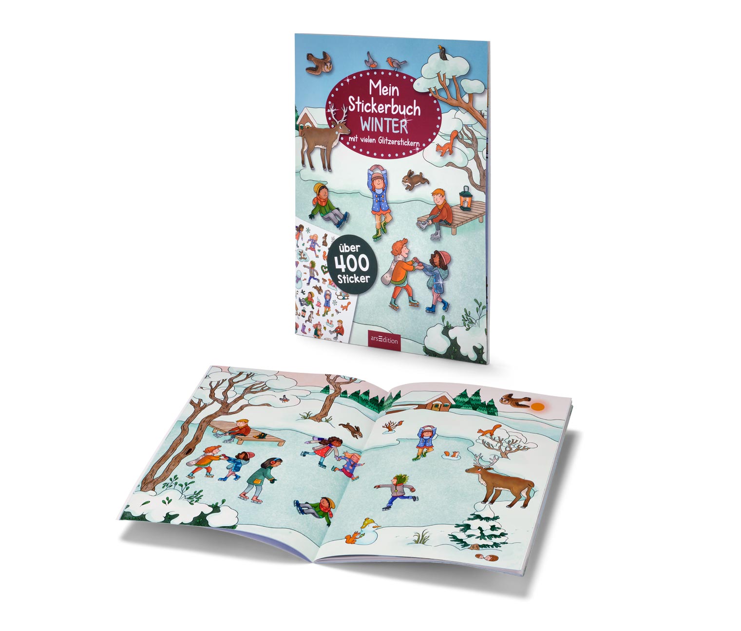 Thumbnail - Tchibo - Mein Stickerbuch »Winter«