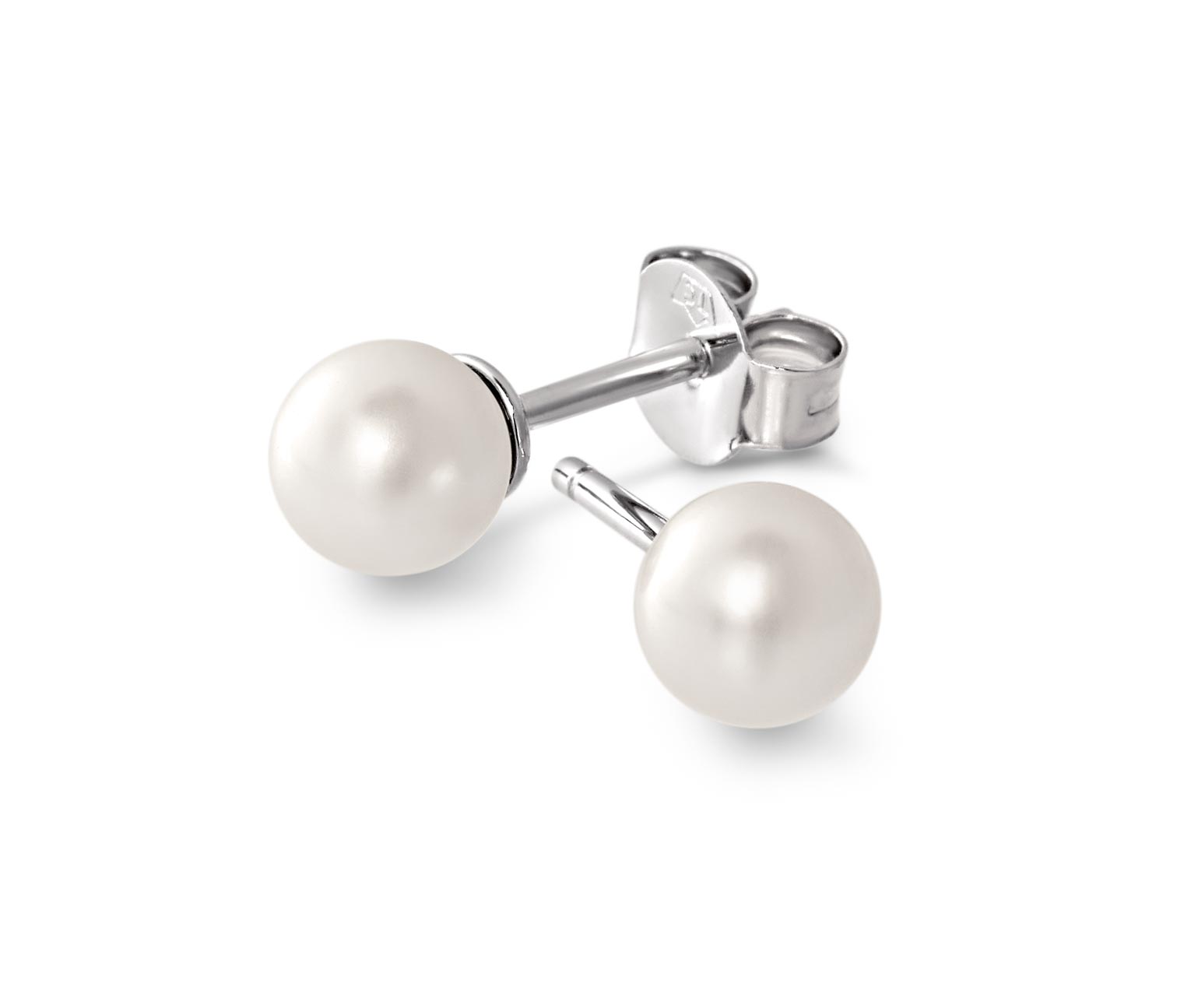 Thumbnail - Tchibo - 925 Silber Ohrstecker mit Muschelkernperle - silber