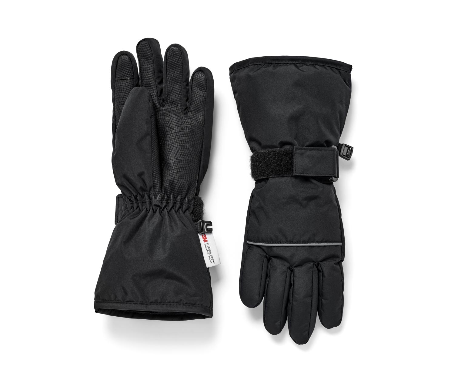 Thumbnail - Tchibo - Kinder-Ski-und-Winterhandschuhe - Herren - Gr. 110/116 - schwarz