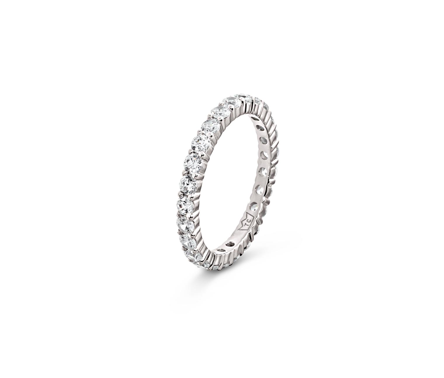 Thumbnail - Tchibo - 925 Silber Ring Memory - Damen - Gr. 20 - silber