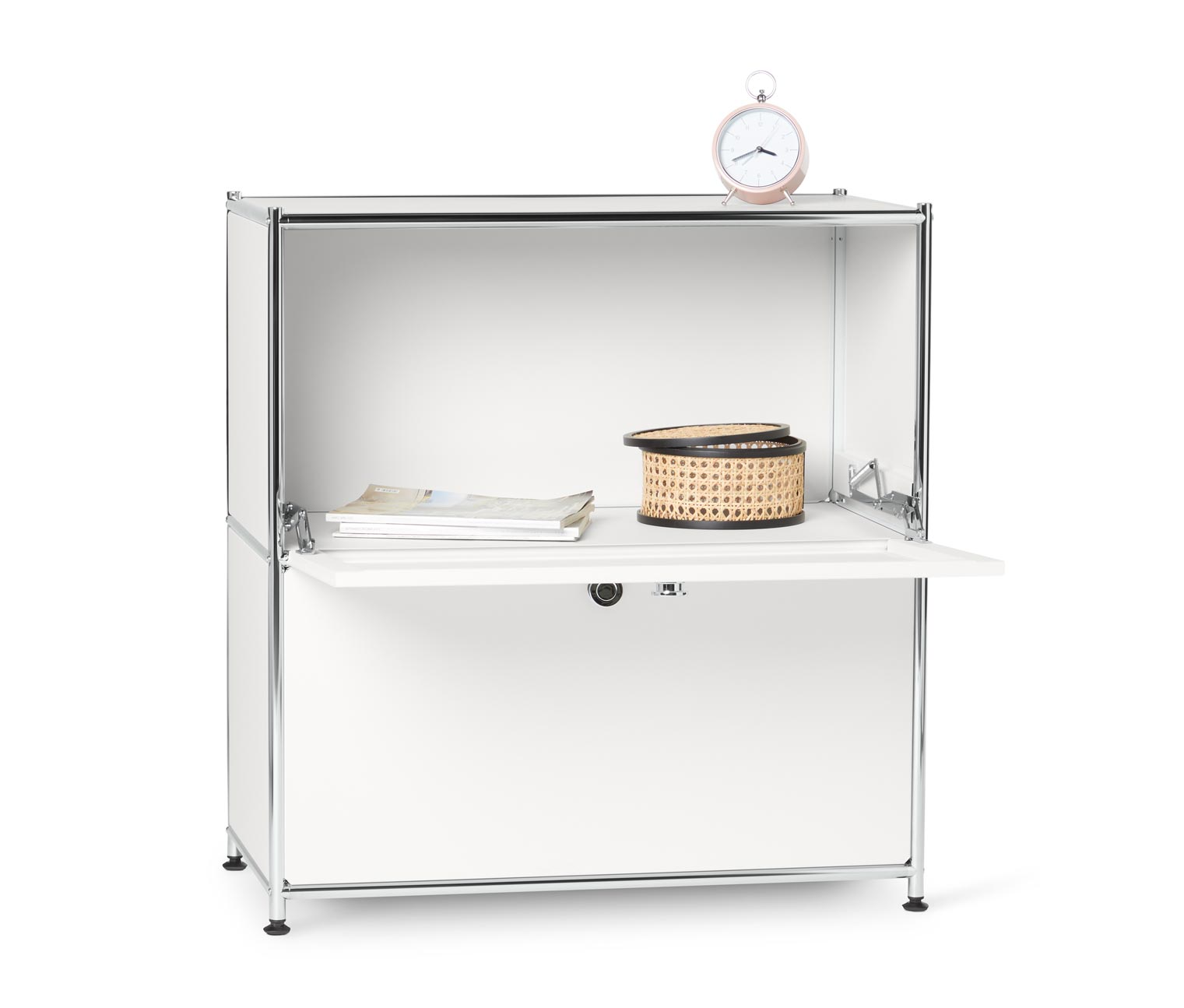 Thumbnail - Tchibo - Sideboard Metall »Cn3« - 77x40x83cm - chrom - Stahl / Aluminium / Kunststoff