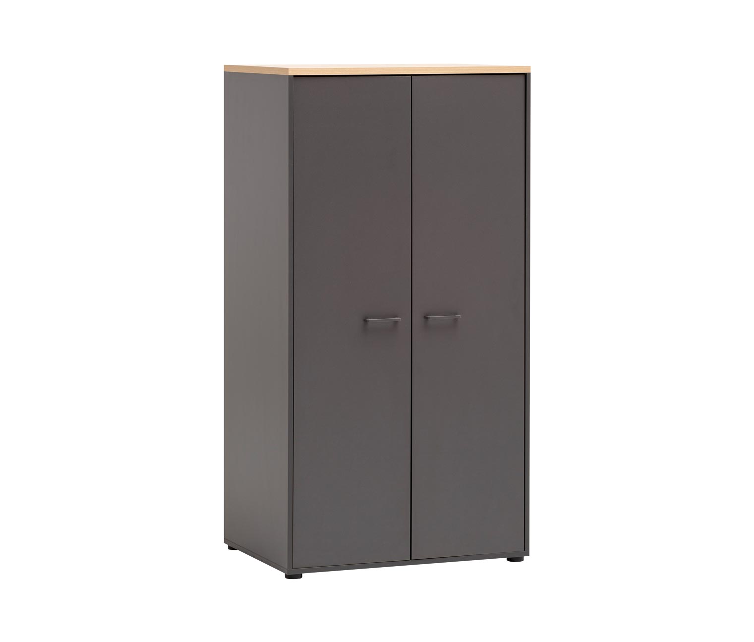 Thumbnail - Tchibo - Mehrzweckschrank »Solea« - 80,5x60x155cm - anthrazit - Holz / Metall / Kunststoff