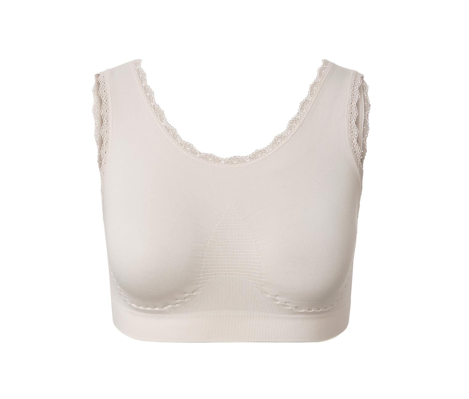 Thumbnail - Tchibo - Seamless-Bustier - Damen - Gr. S - creme