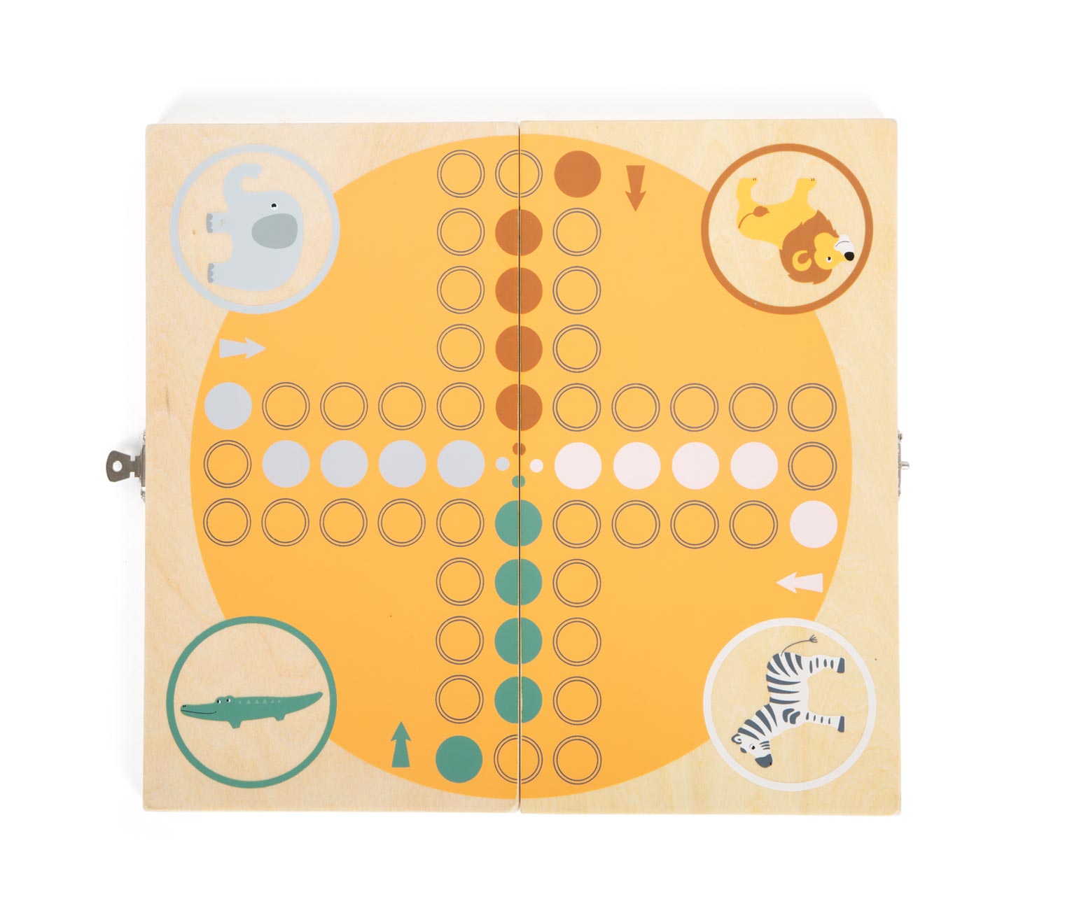 Thumbnail - small foot Ludo »Safari« - orange