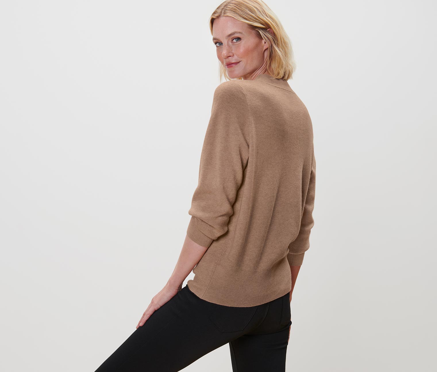 Thumbnail - Tchibo - Strickpullover - Damen - Gr. XL - beige