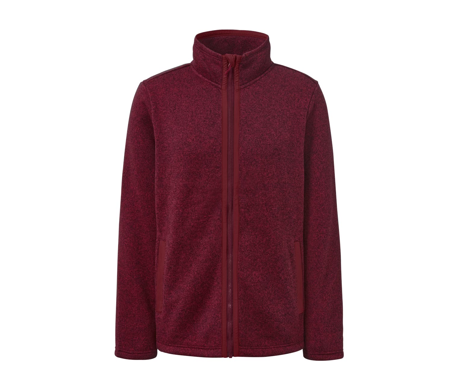 Thumbnail - Tchibo - Strickfleece-Jacke - Herren - Gr. XXL - bordeaux
