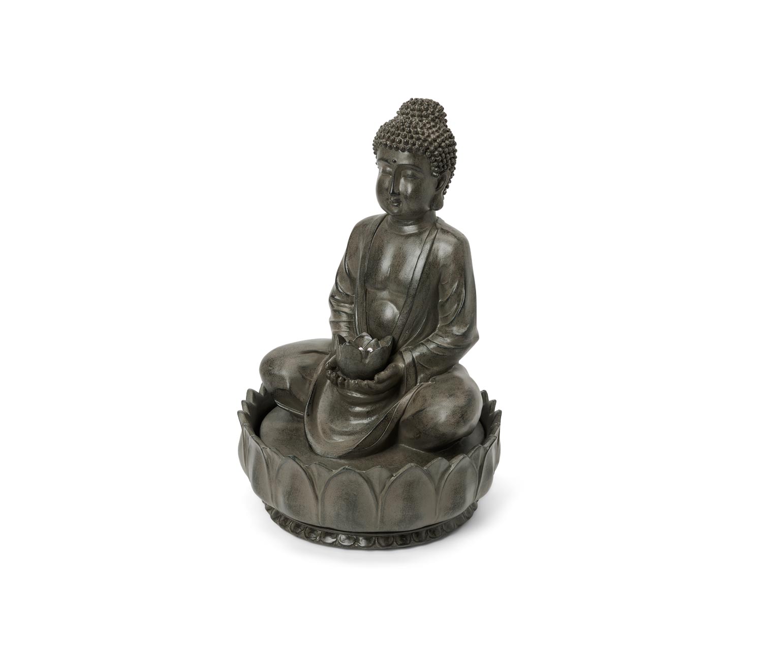 Thumbnail - Tchibo - Buddha-Gartenbrunnen - grau
