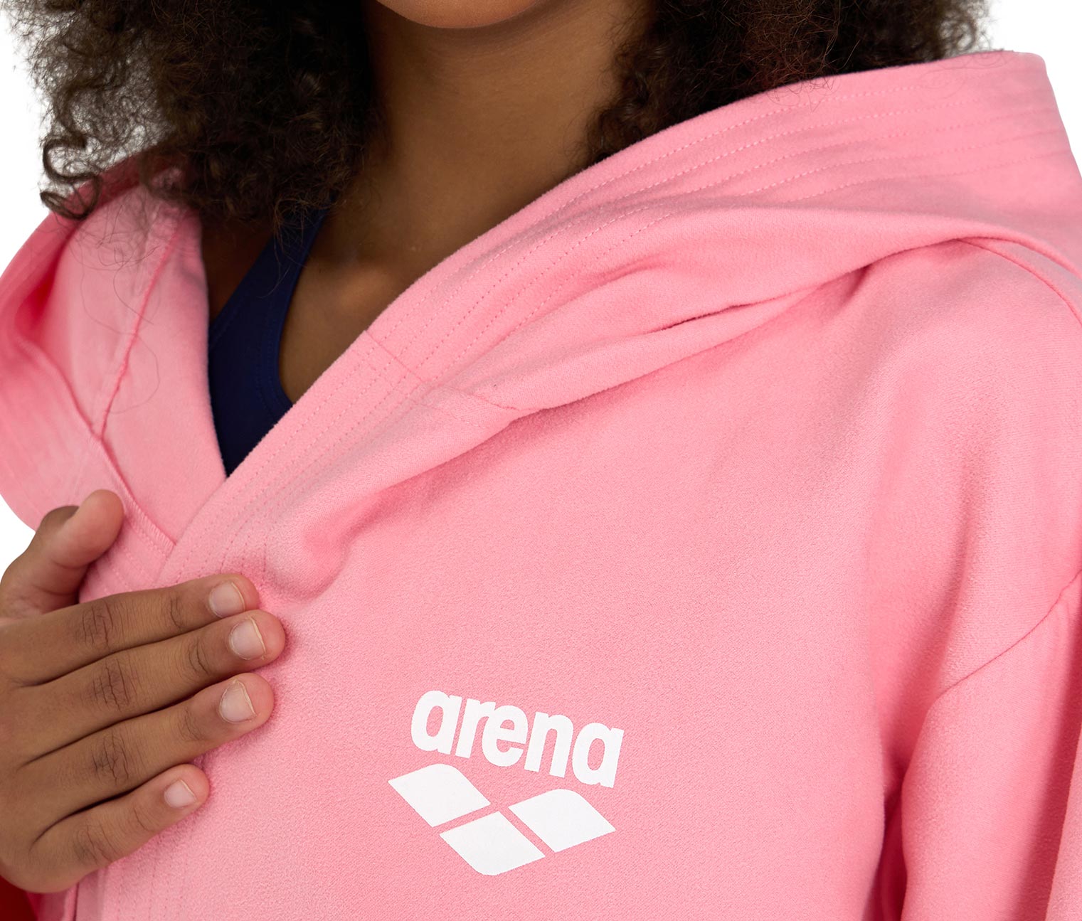 Thumbnail - Tchibo - arena Kinder-Bademantel Zeal Plus JR - Damen - Gr. 128 - rosa