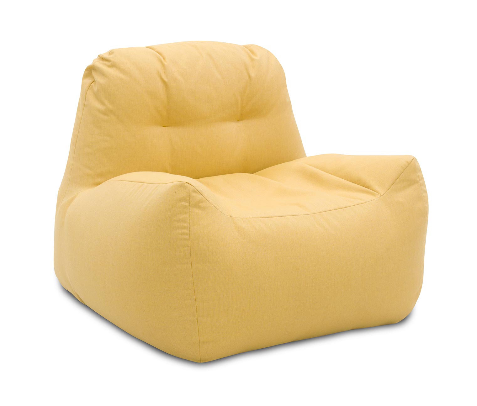 Thumbnail - Domo collection Loungesessel mit Sunbrella®-Stoff - 103x102x71cm - gelb - Acryl / Styropor