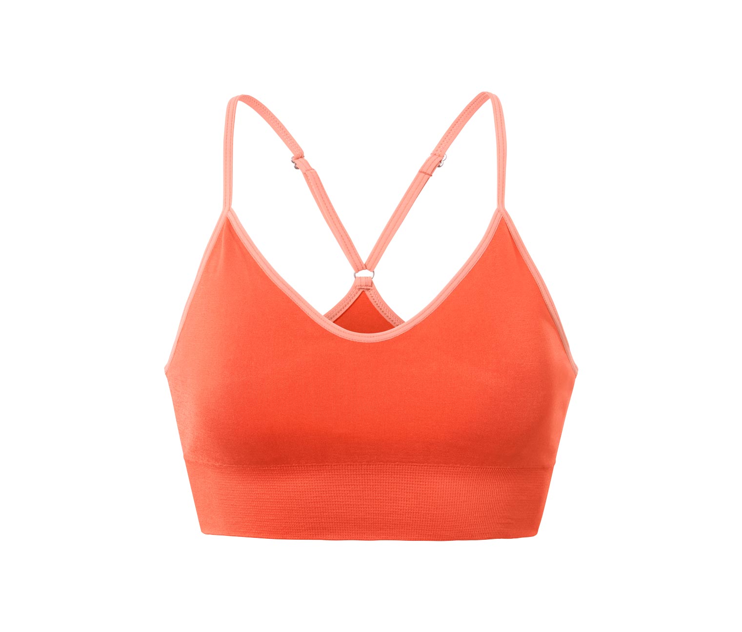 Thumbnail - Tchibo - Seamless-Bustier - Damen - Gr. L - orange