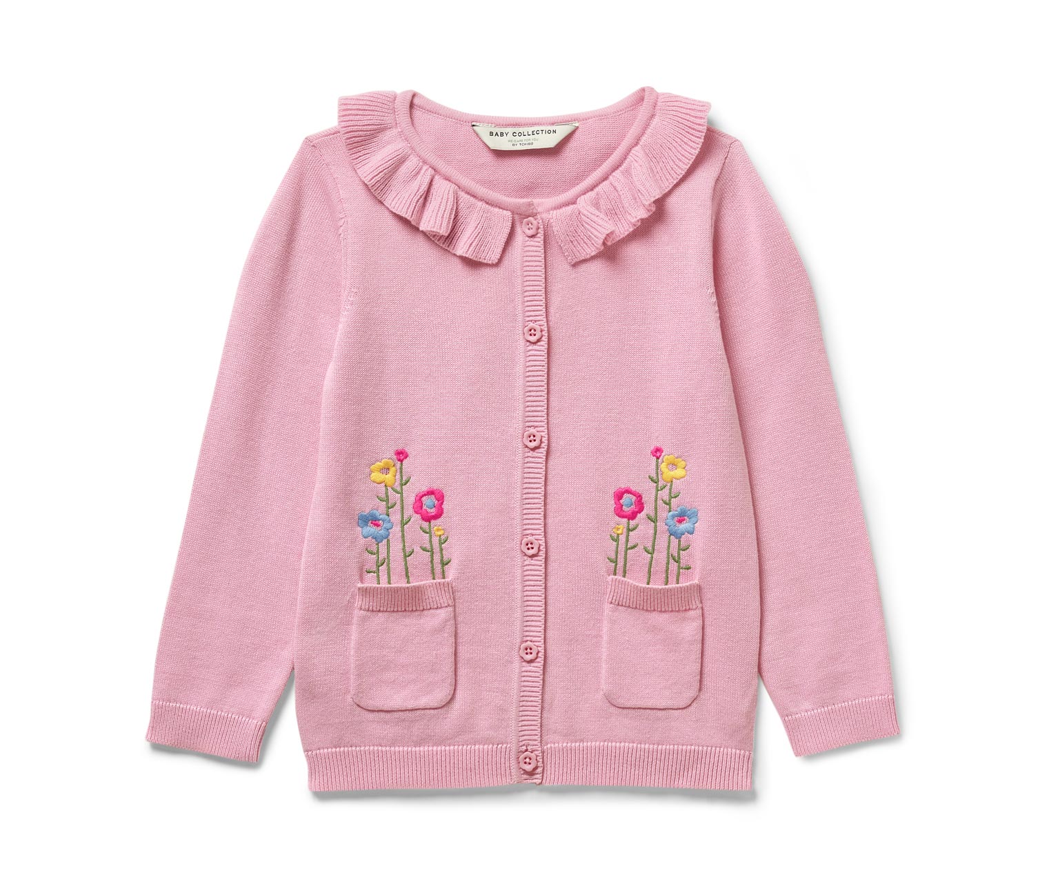Thumbnail - Tchibo - Baby-Strickjacke - Newborn - Gr. 50/56 - rosa
