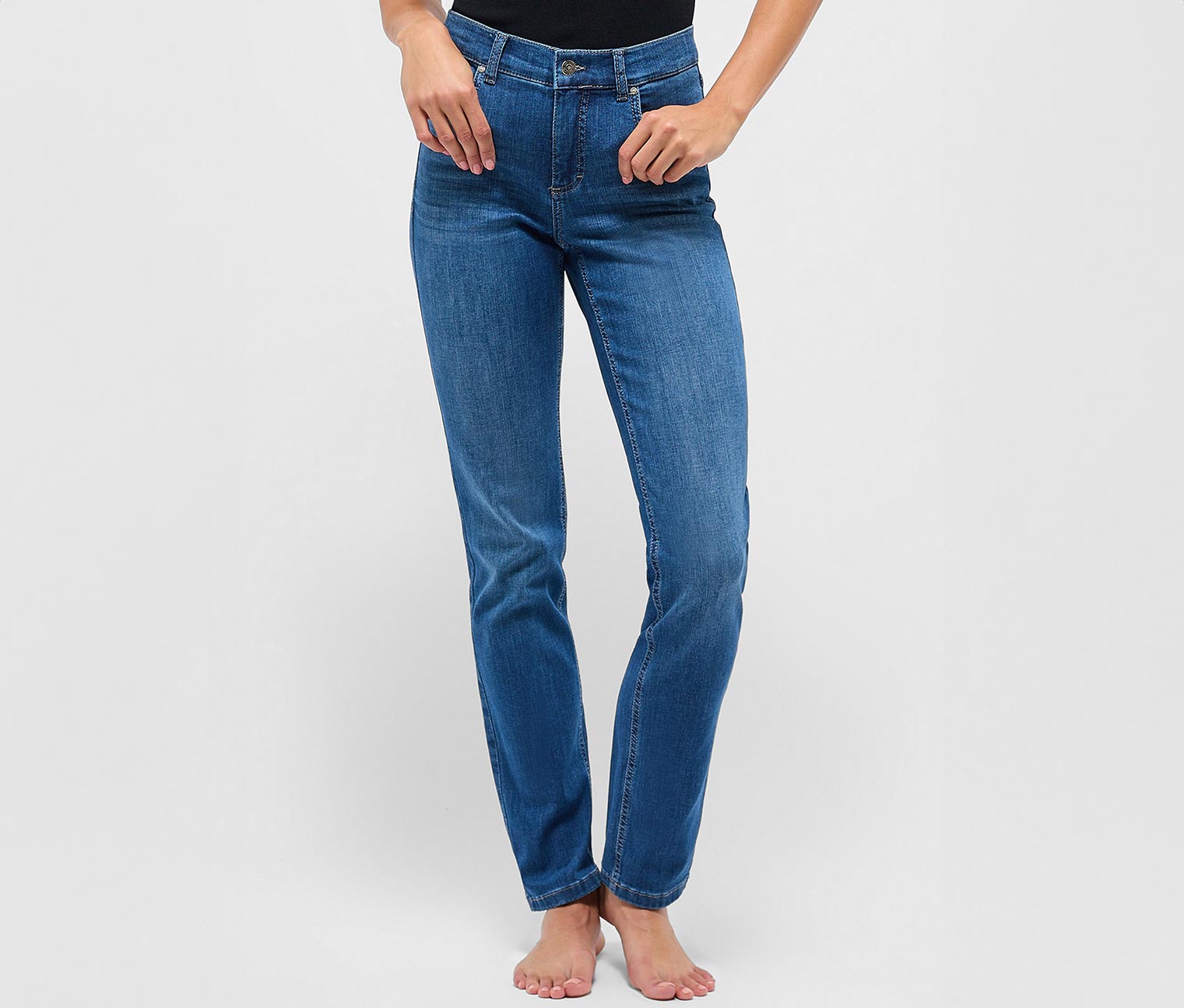 Thumbnail - Angels Jeans »Cici« Slim Fit - Damen - Gr. 36 - blau