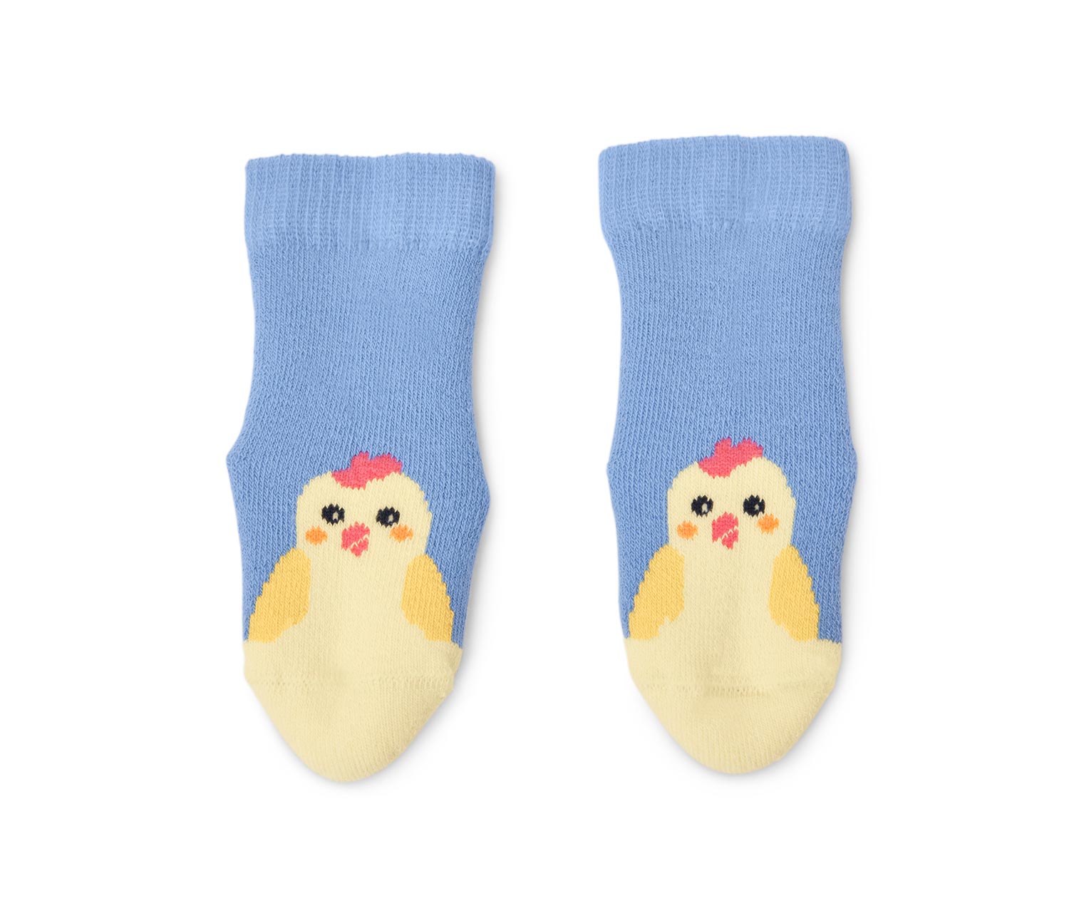 Thumbnail - Tchibo - 3 Paar Frottier-Babysocken - Herren - Gr. 23-26 - blau