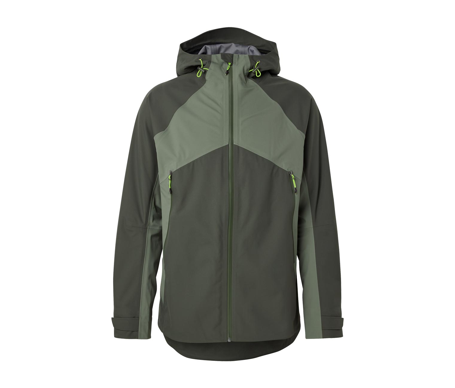 Thumbnail - Tchibo - 3-Lagen-Outdoorjacke - Herren - Gr. L - khaki