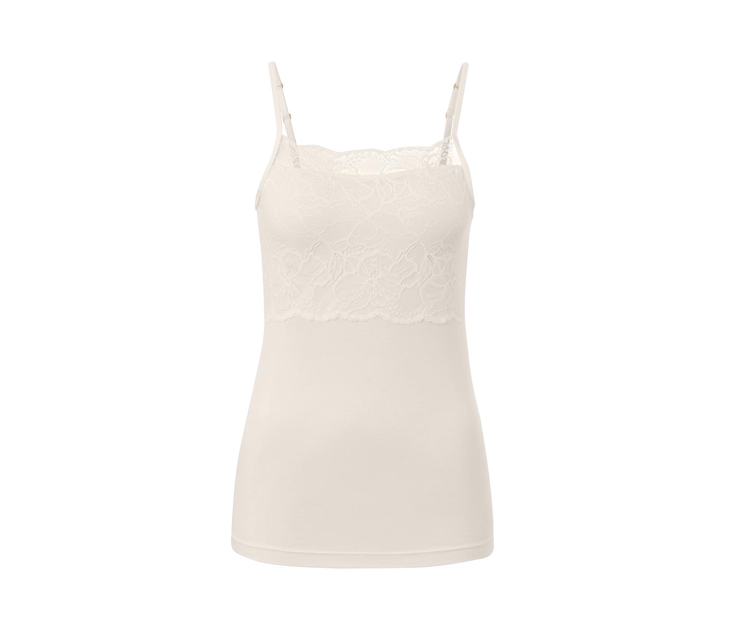 Thumbnail - Tchibo - Modal-Hemdchen - Damen - Gr. XL - creme