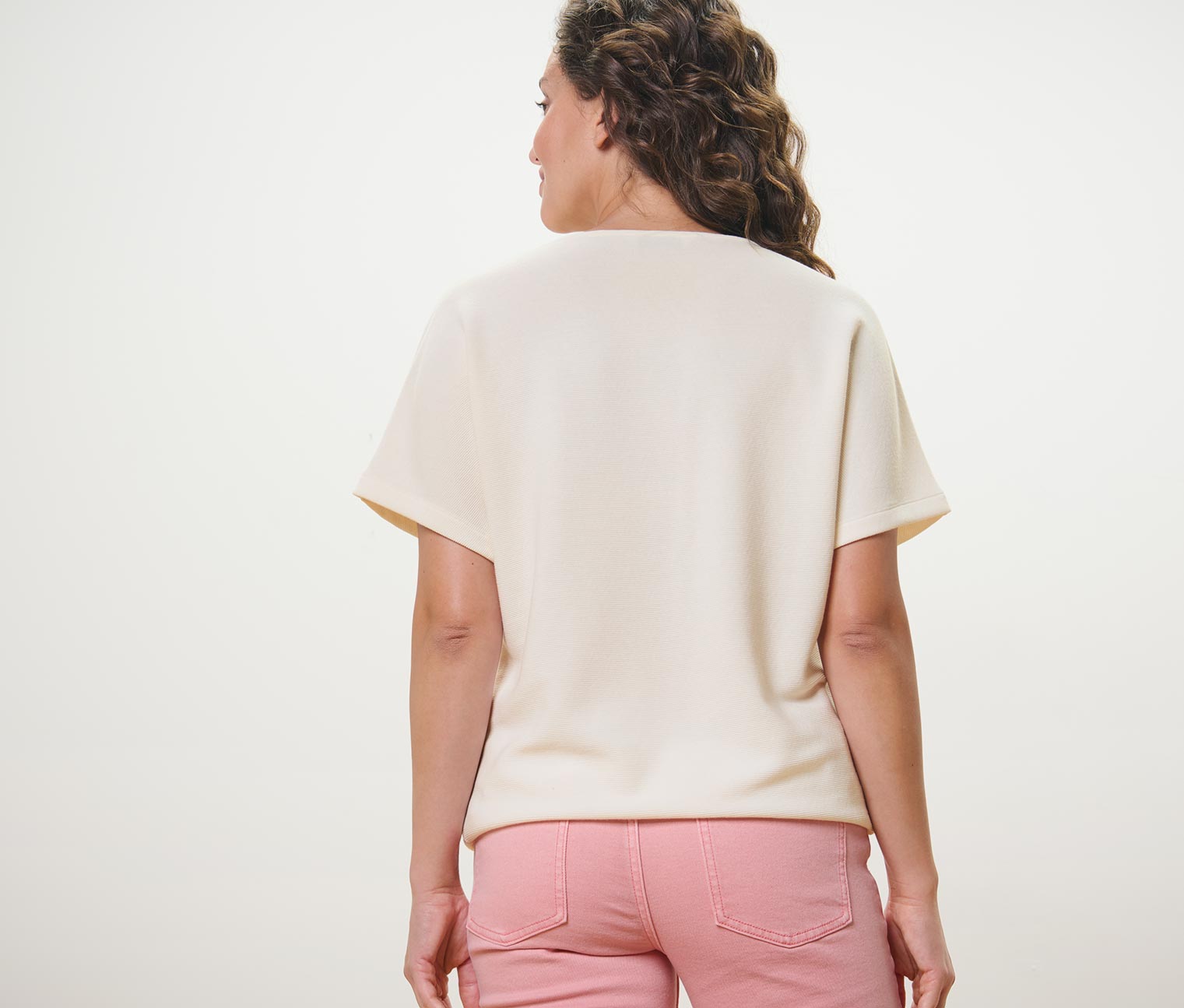 Thumbnail - Tchibo - Blusenshirt - Damen - Gr. XL - creme