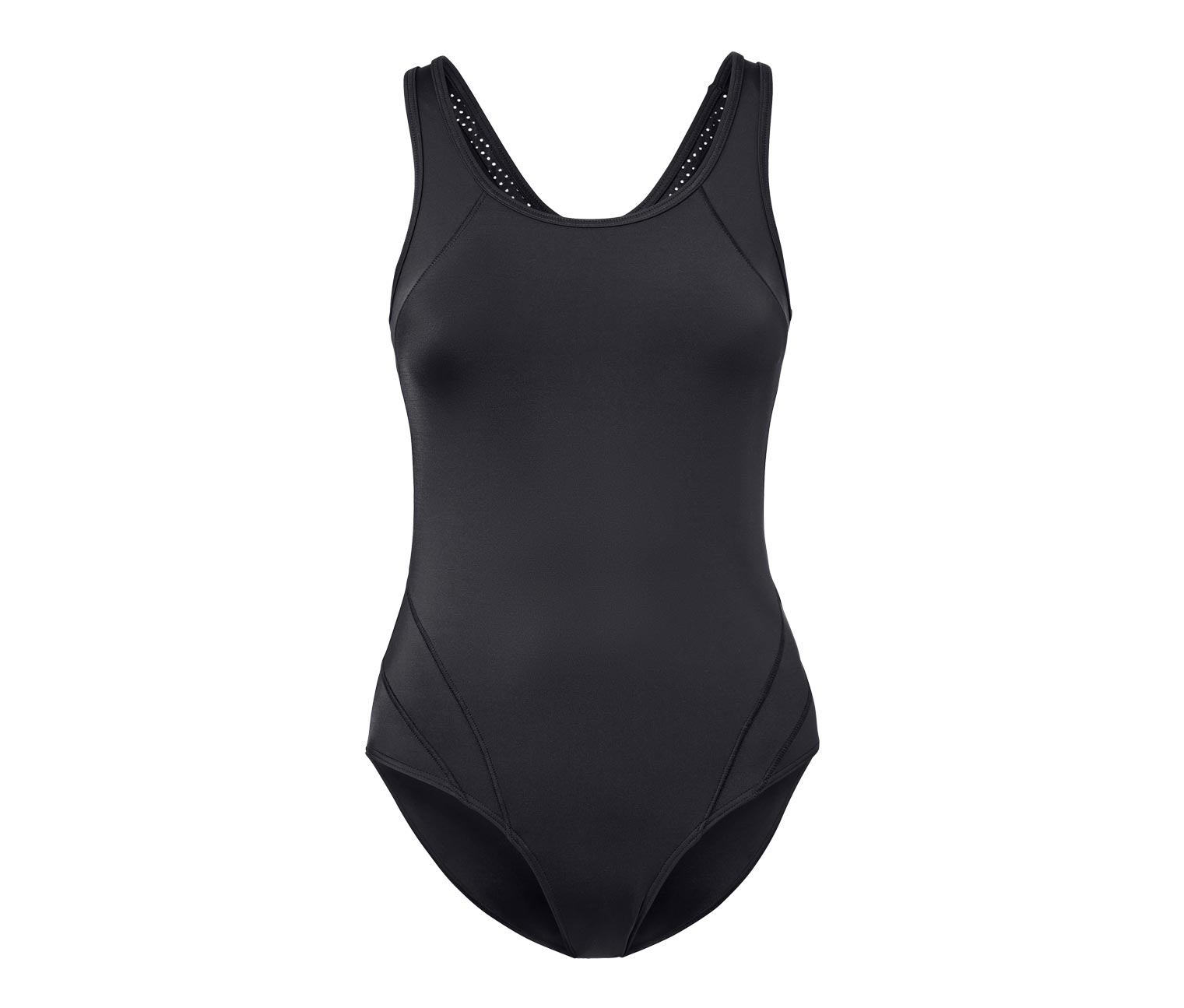 Thumbnail - Tchibo - Sport-Badeanzug - Damen - Gr. 46 - schwarz