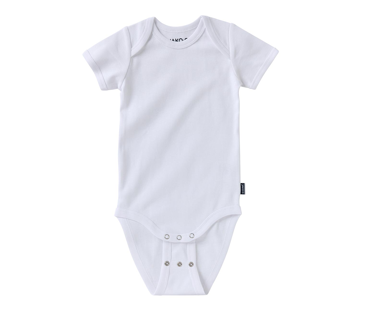 Thumbnail - Tchibo - 2 Jako-O Baby-Bodys mit Mitwachsfunktion - Gr. 56/62 - hellgrau