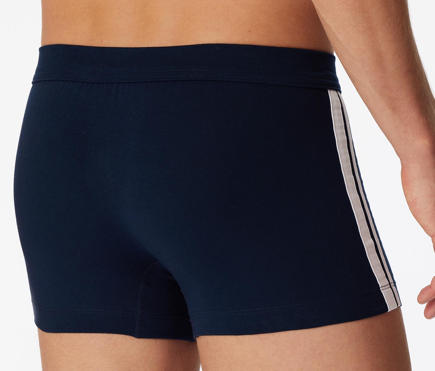 Thumbnail - 3 Schiesser Shorts - Herren - Gr. S/4 - dunkelblau