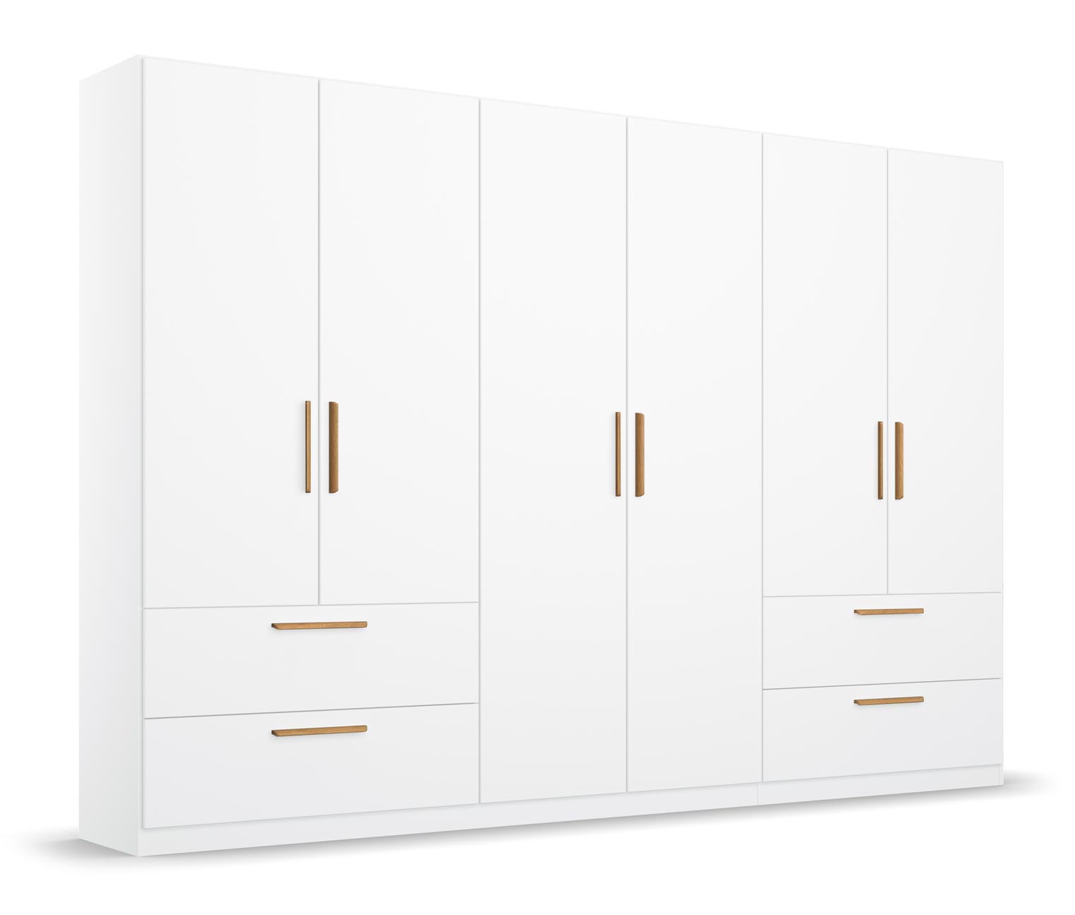 Thumbnail - rauch Drehtürenschrank »Skandi« - 271x54x210cm - braun - Holz