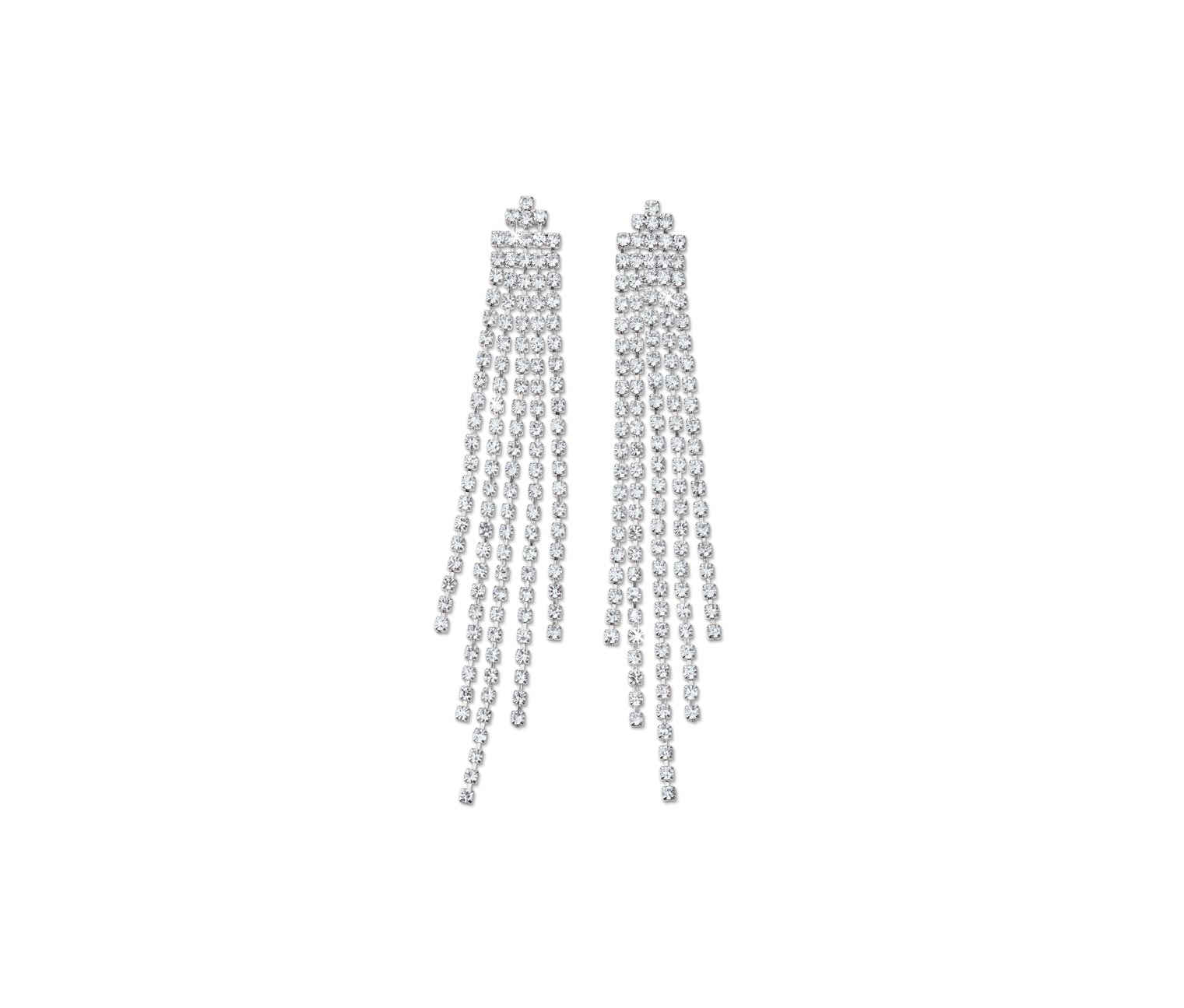 Thumbnail - Tchibo - Ohrhänger Sparkle Fringes - silber