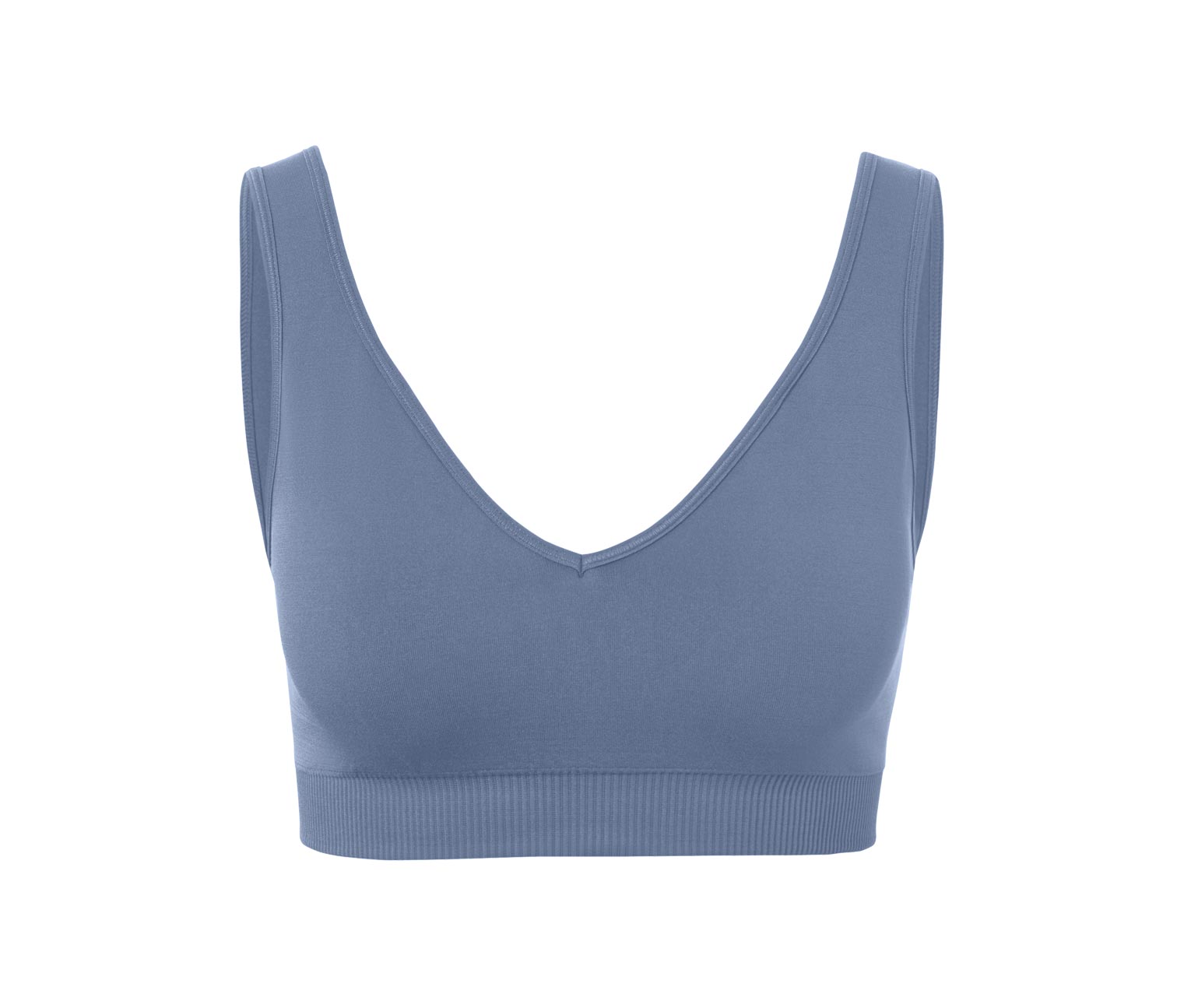 Thumbnail - Tchibo - Seamless-Sport-Bustier - Damen - Gr. XS - blau