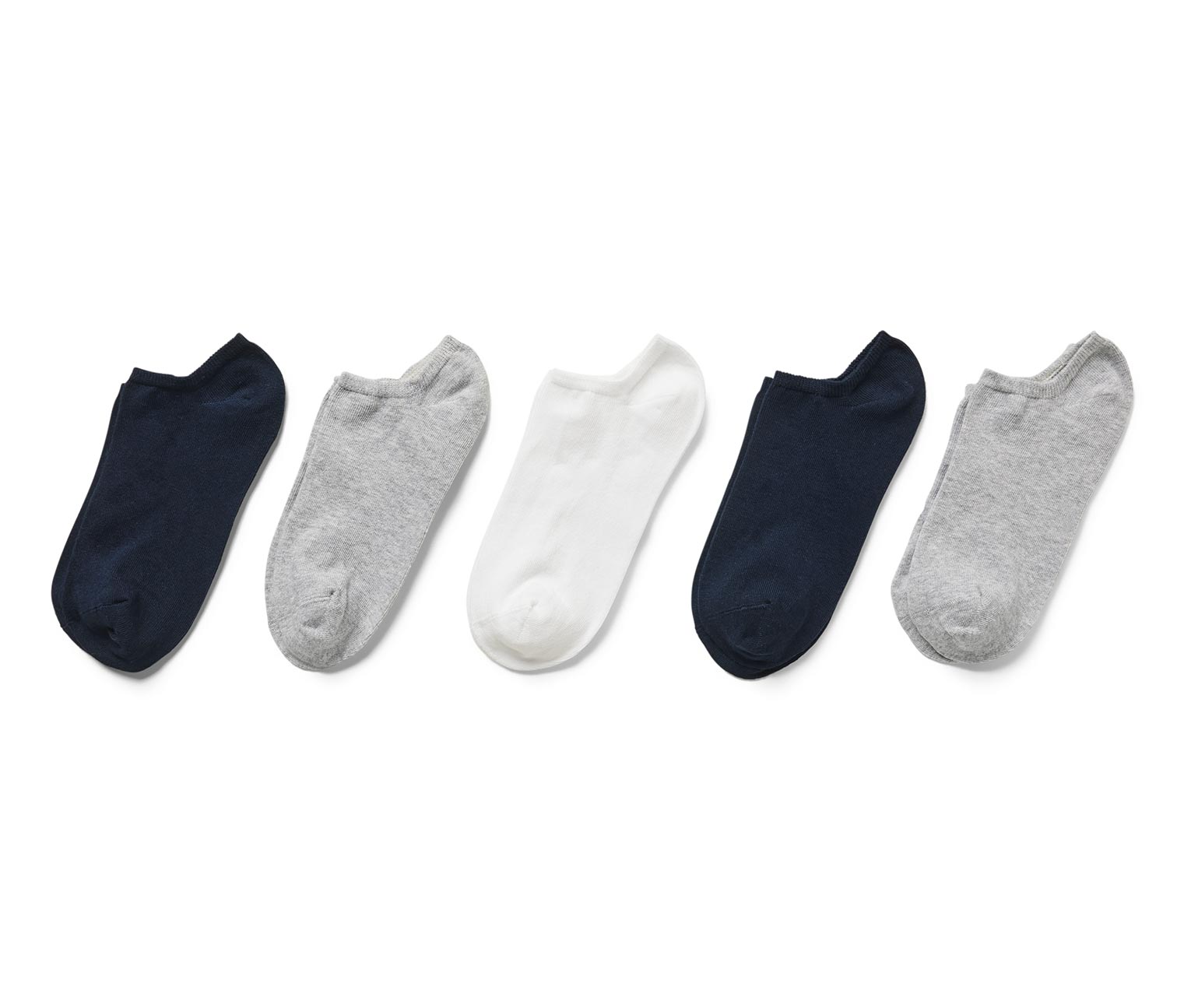 Thumbnail - Tchibo - 5 Paar Sneakersocken - Damen - Gr. 39-42 - dunkelblau