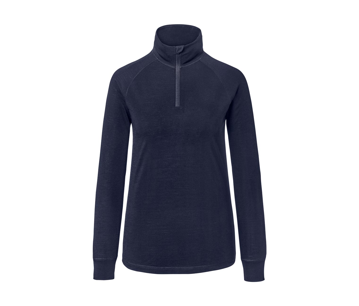 Thumbnail - Tchibo - Shirt mit RWS-zertifizierter Wolle - Damen - Gr. L - dunkelblau