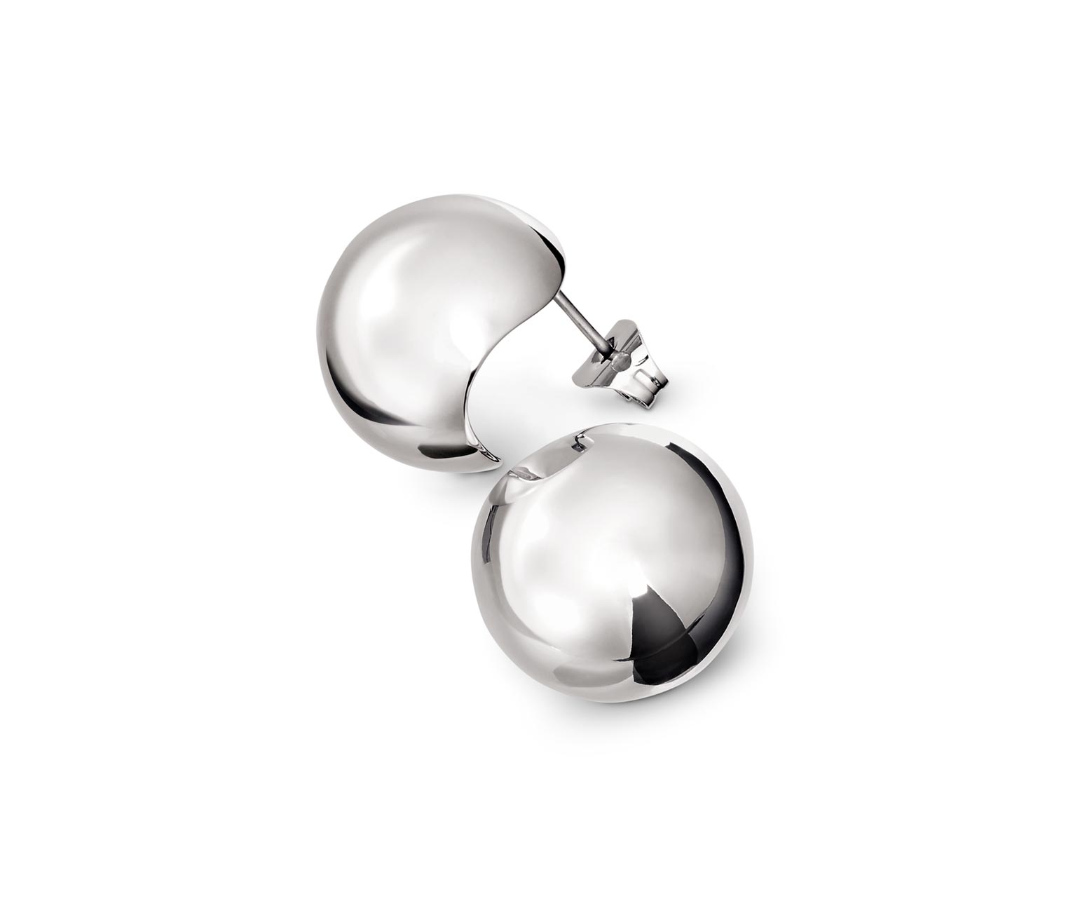 Thumbnail - Tchibo - Ohrstecker Globe - silber