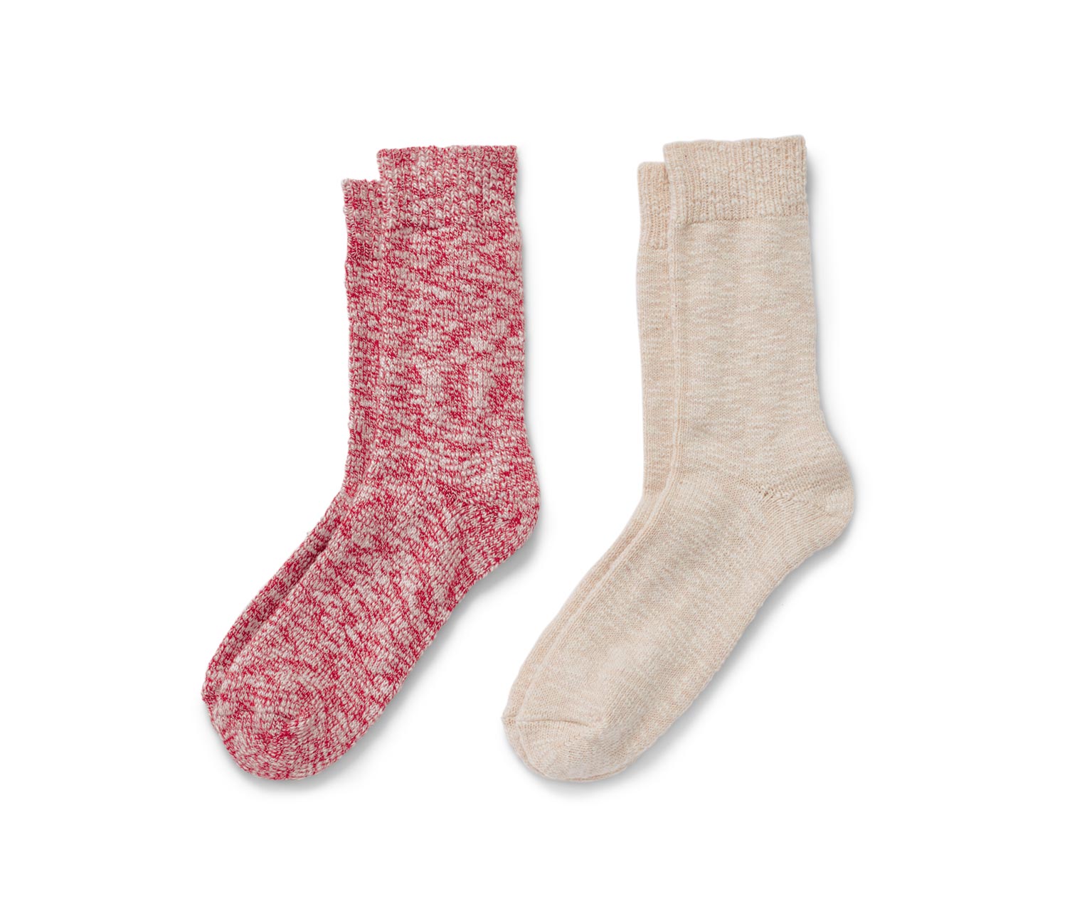 Thumbnail - Tchibo - 2 Paar Stricksocken - Damen - Gr. 39-42 - beige