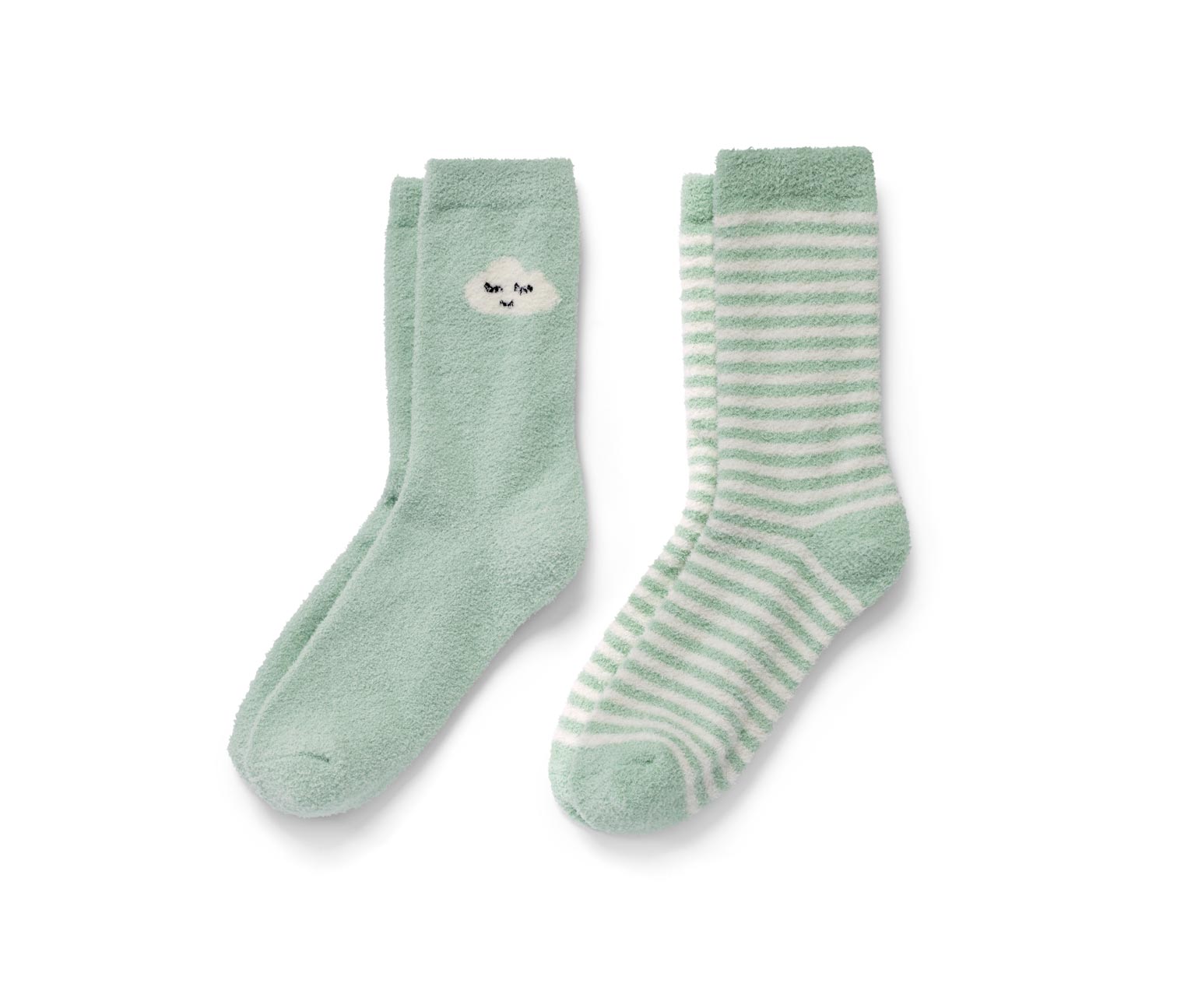 Thumbnail - Tchibo - 2 Paar Kuschelsocken - Damen - Gr. 39-42 - creme