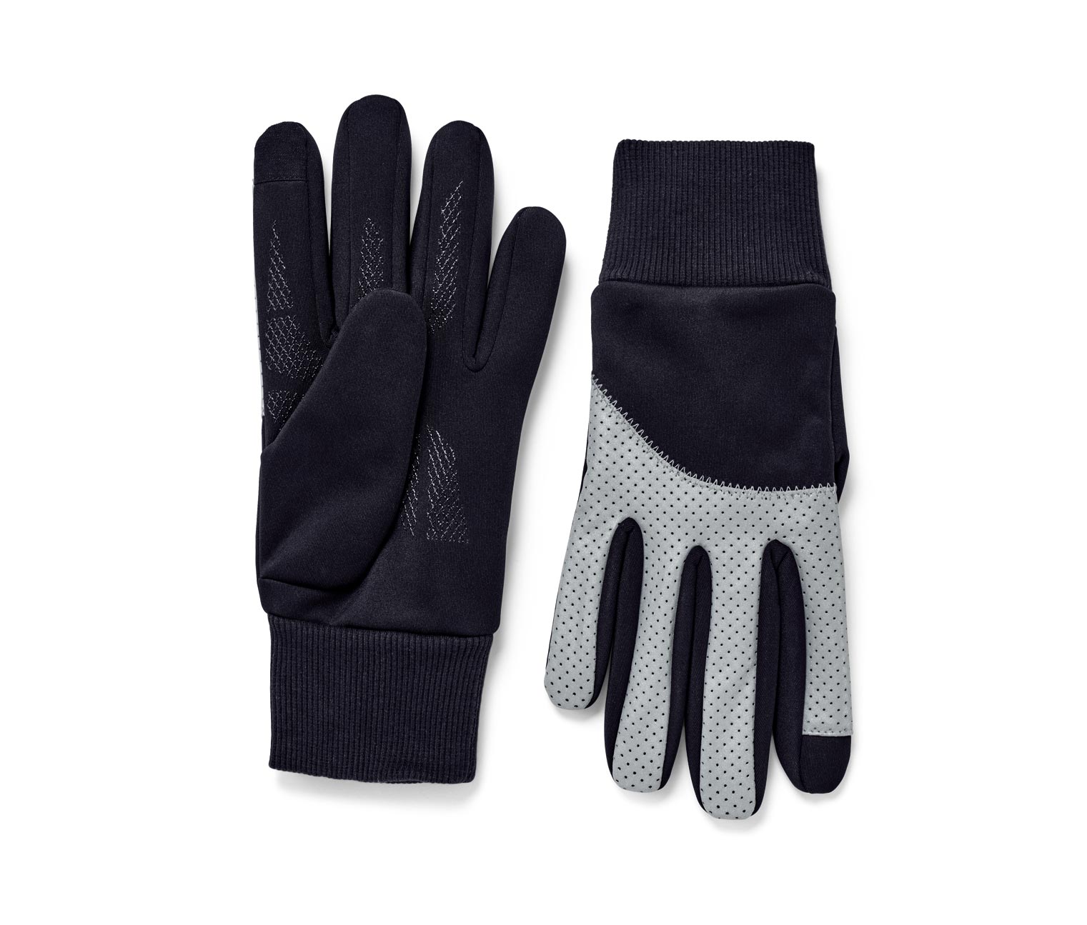 Thumbnail - Tchibo - Windprotection-Handschuhe - Herren - Gr. 9,5 - silber