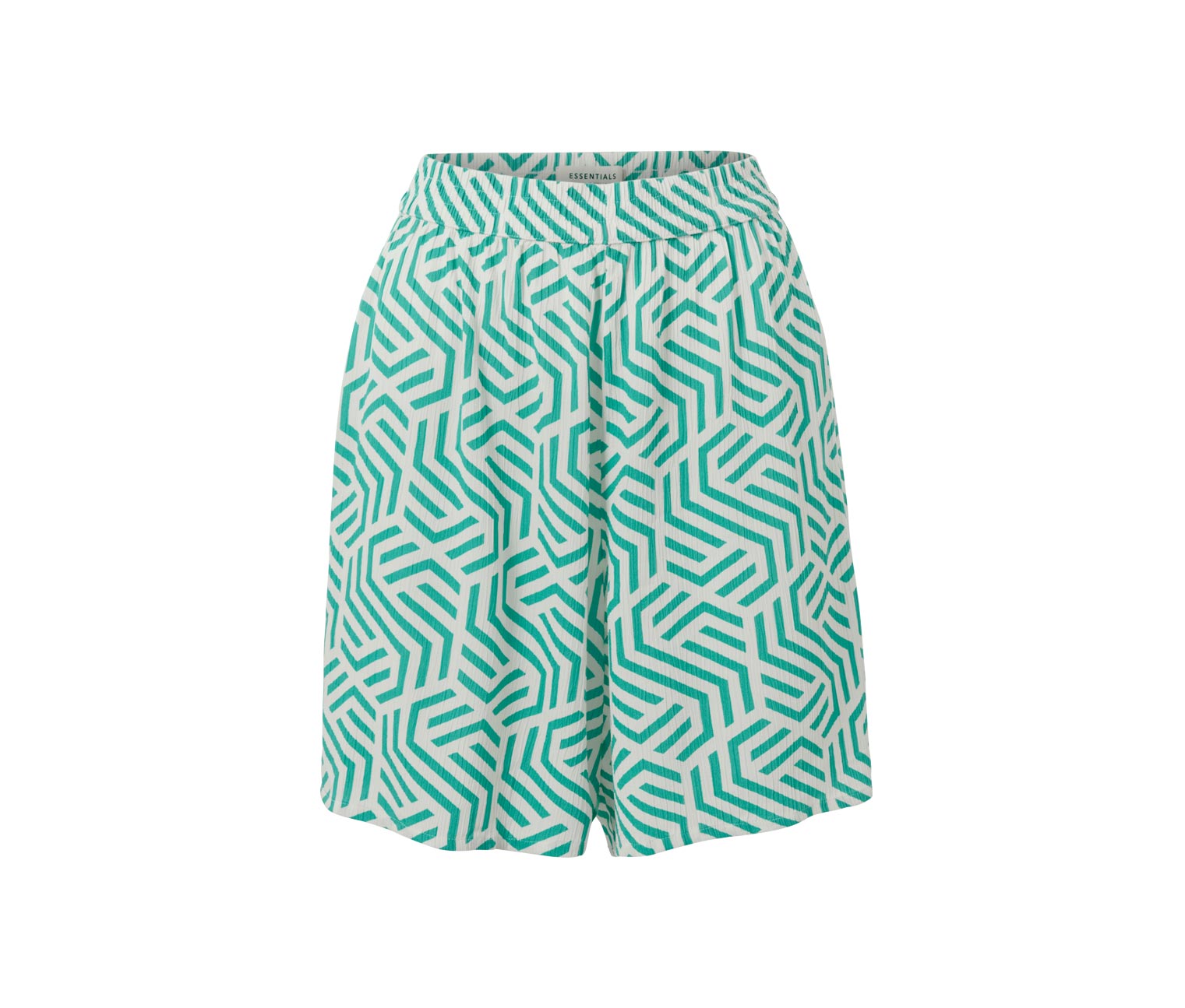 Thumbnail - Tchibo - Bedruckte Webshorts - Damen - Gr. 38 - creme/print