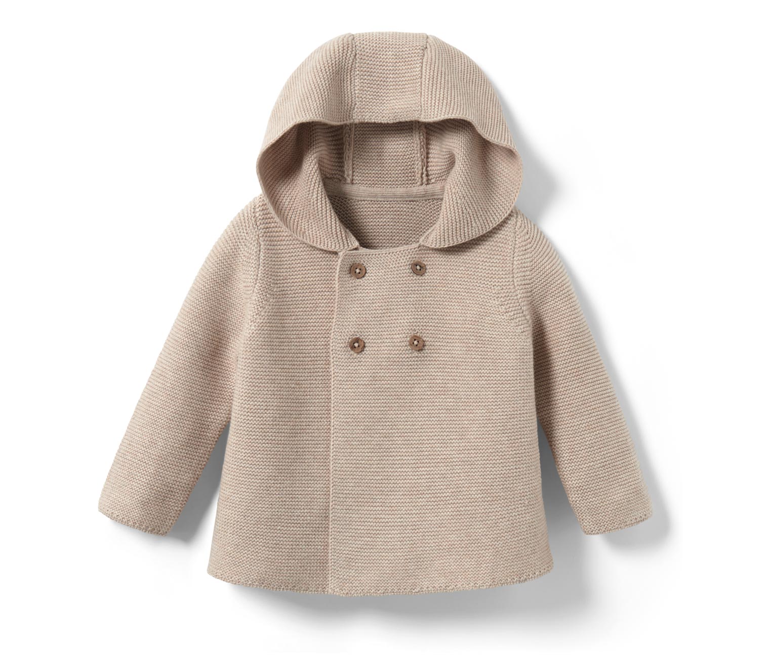 Thumbnail - Tchibo - Baby-Strickjacke - Herren - Gr. 98/104 - beige