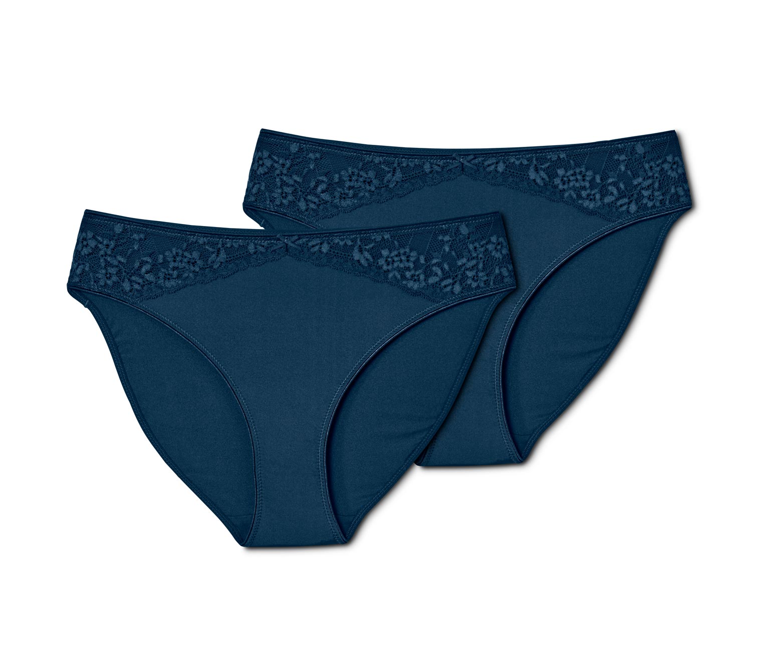 Thumbnail - Tchibo - 2 Slips - Damen - Gr. XXL - dunkelblau