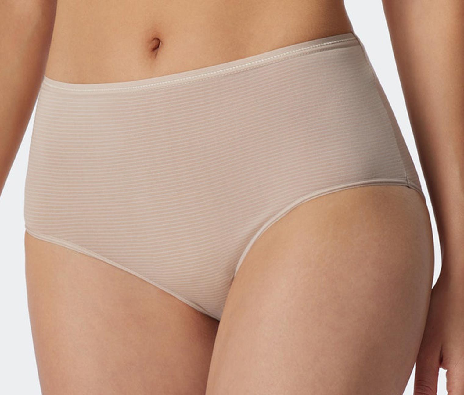 Thumbnail - 2 Schiesser Midislips mit Modal - Damen - Gr. 40 - braun