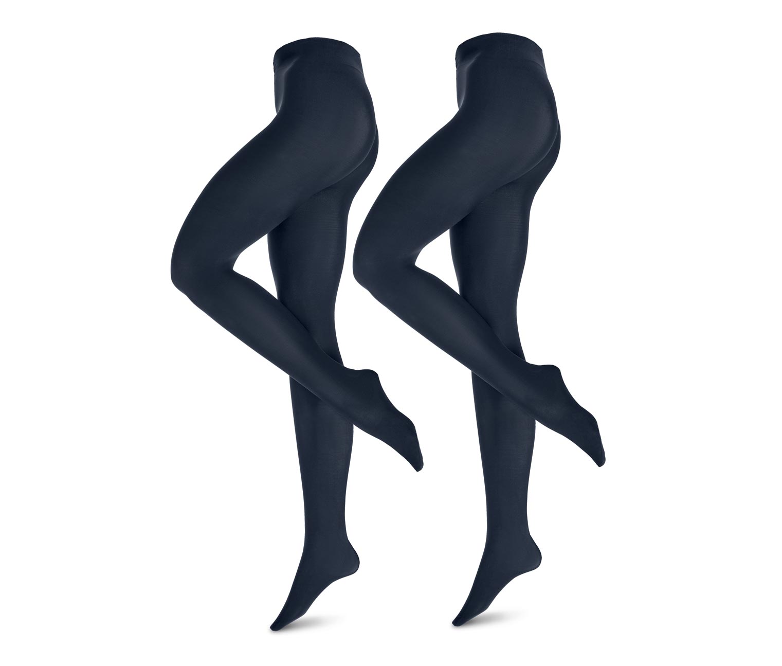 Thumbnail - Tchibo - 2 Paar Feinstrumpfhosen - Damen - Gr. L - dunkelblau