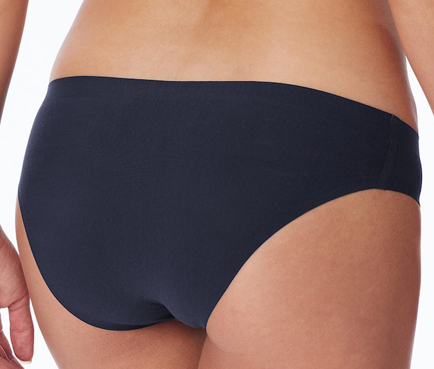 Thumbnail - Schiesser invisible Rio-Slip mit Baumwolle - Damen - Gr. 44 - blau