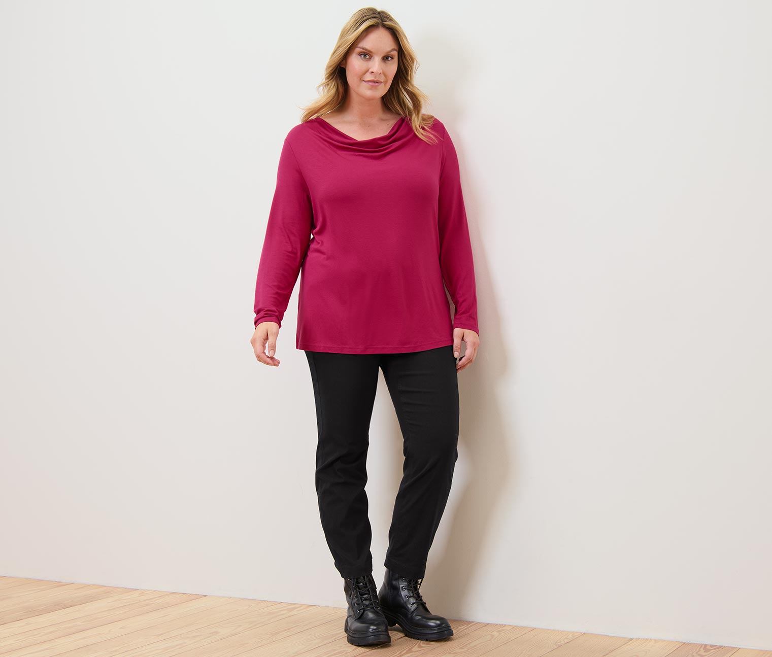 Thumbnail - Tchibo - Bengalin-Hose - Damen - Gr. 38 - schwarz