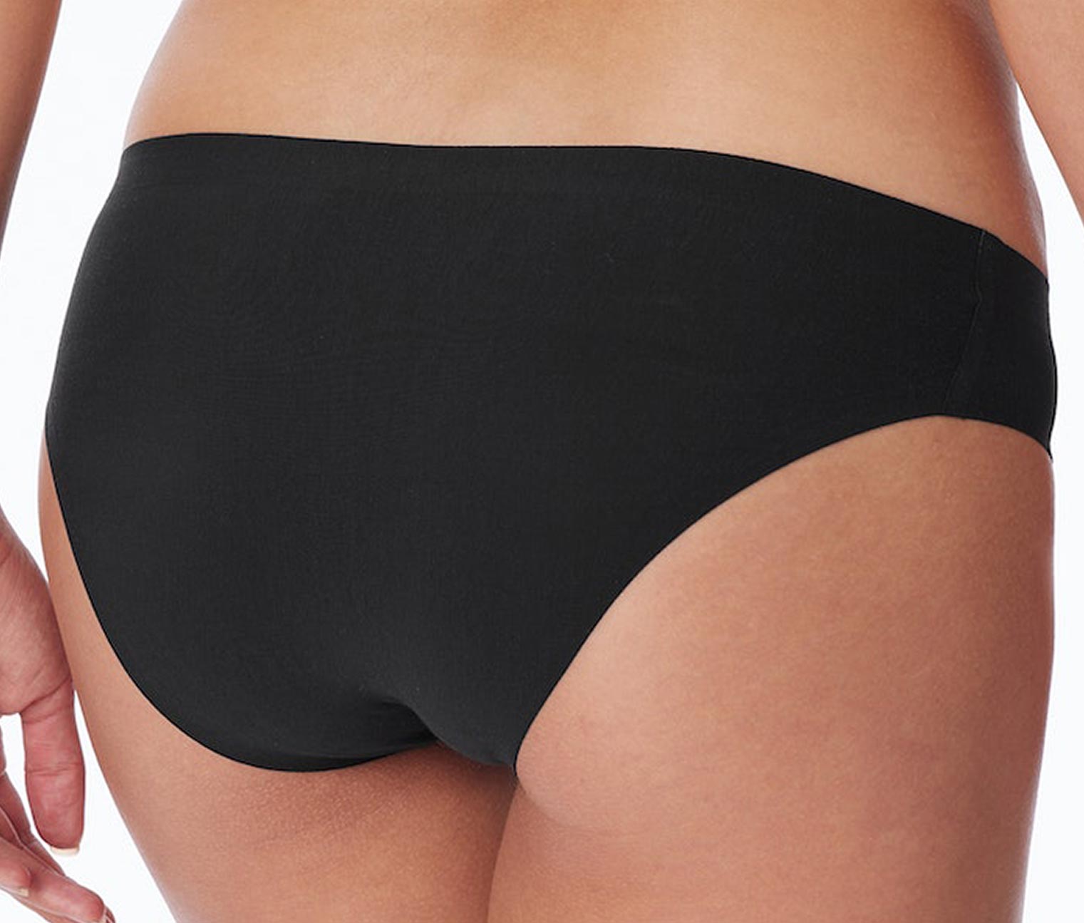 Thumbnail - Schiesser invisible Rio-Slip mit Baumwolle - Damen - Gr. 36 - schwarz