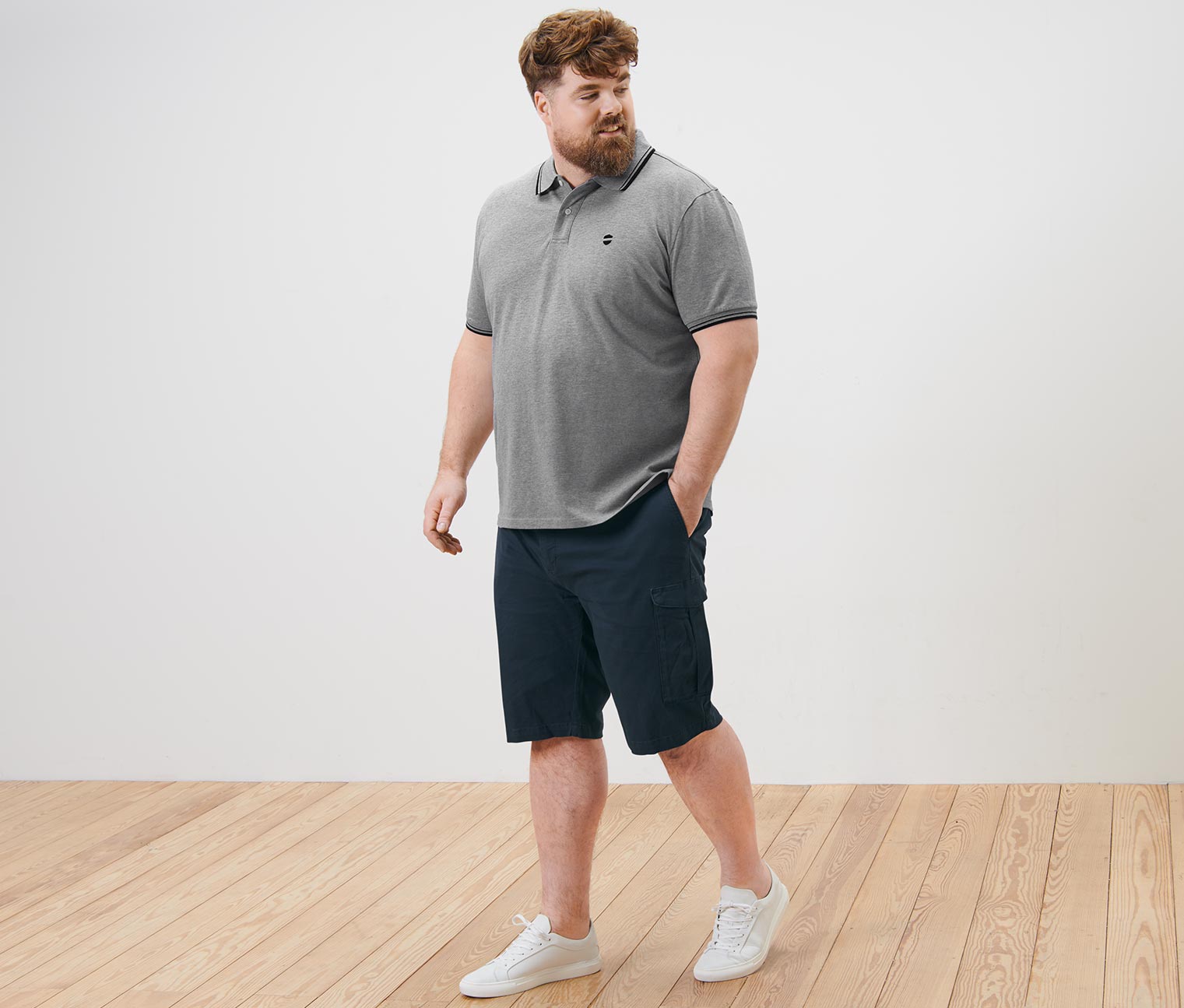 Thumbnail - Tchibo - Cargo-Shorts - Herren - Gr. 46 - dunkelblau