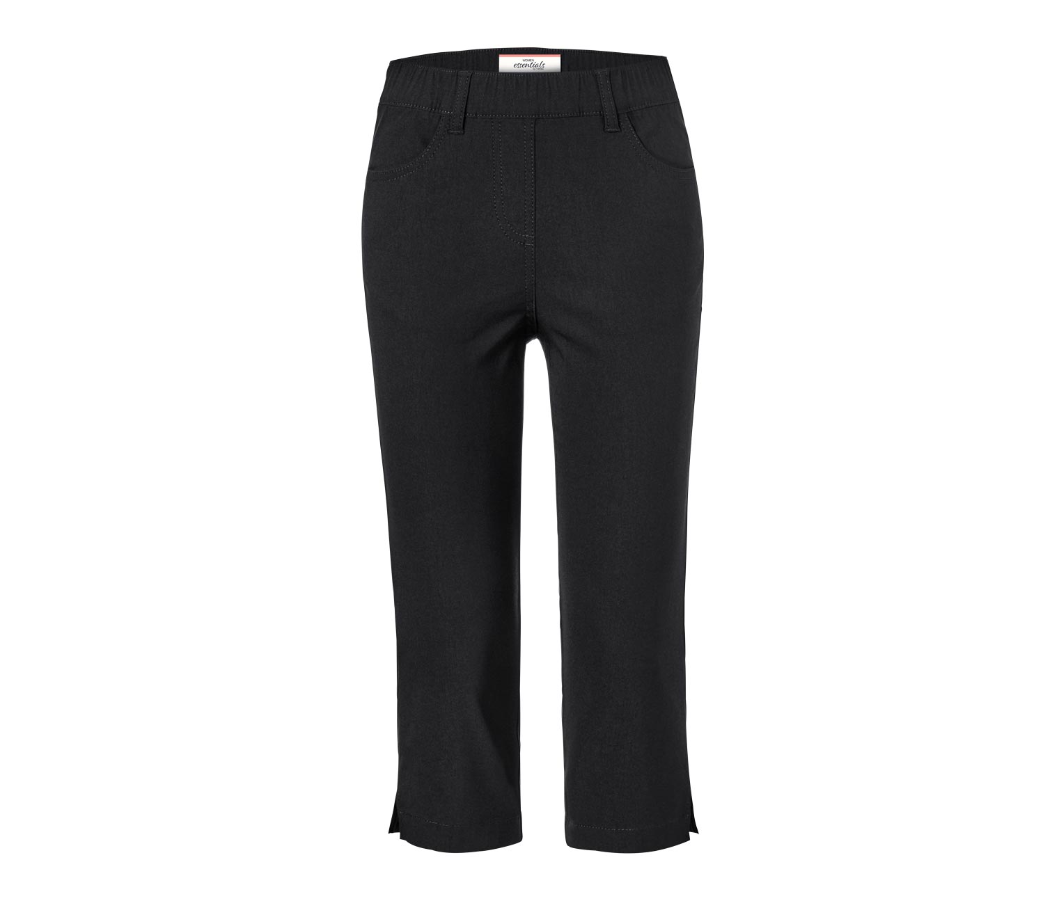 Thumbnail - Tchibo - Bengalin-Hose in 3/4-Länge - Damen - Gr. 36 - schwarz