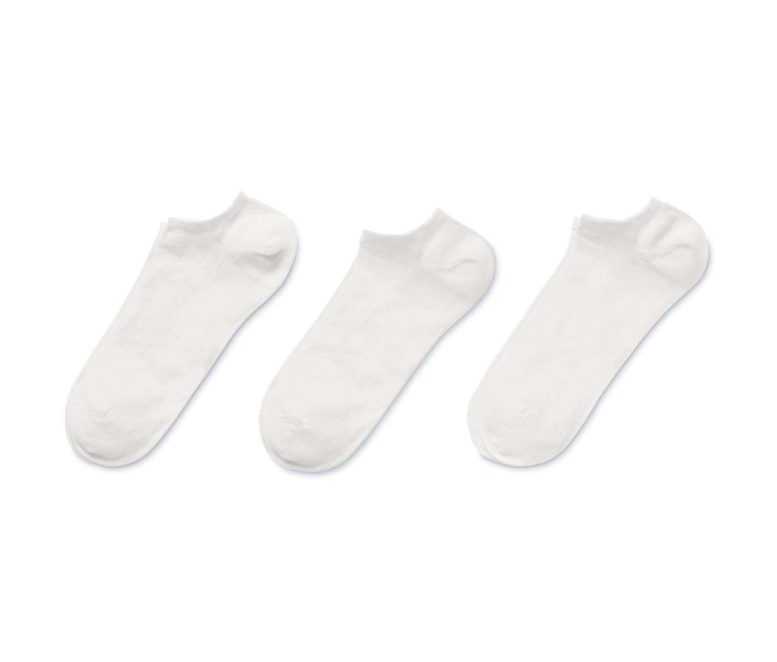 Thumbnail - Tchibo - 3 Paar Sneakersocken - Herren - Gr. 41-43 - weiß