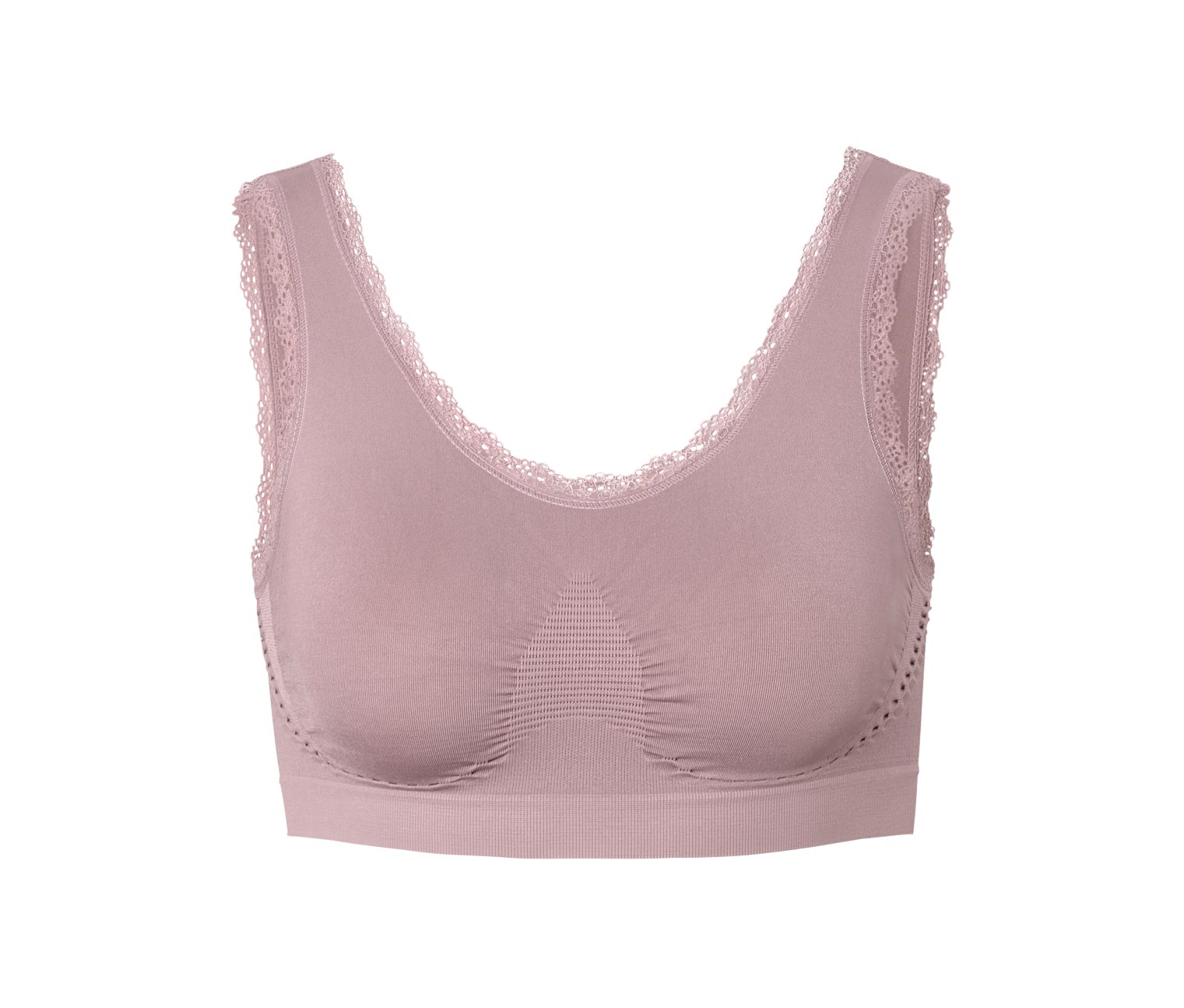 Thumbnail - Tchibo - Seamless-Bustier - Damen - Gr. S - rosé