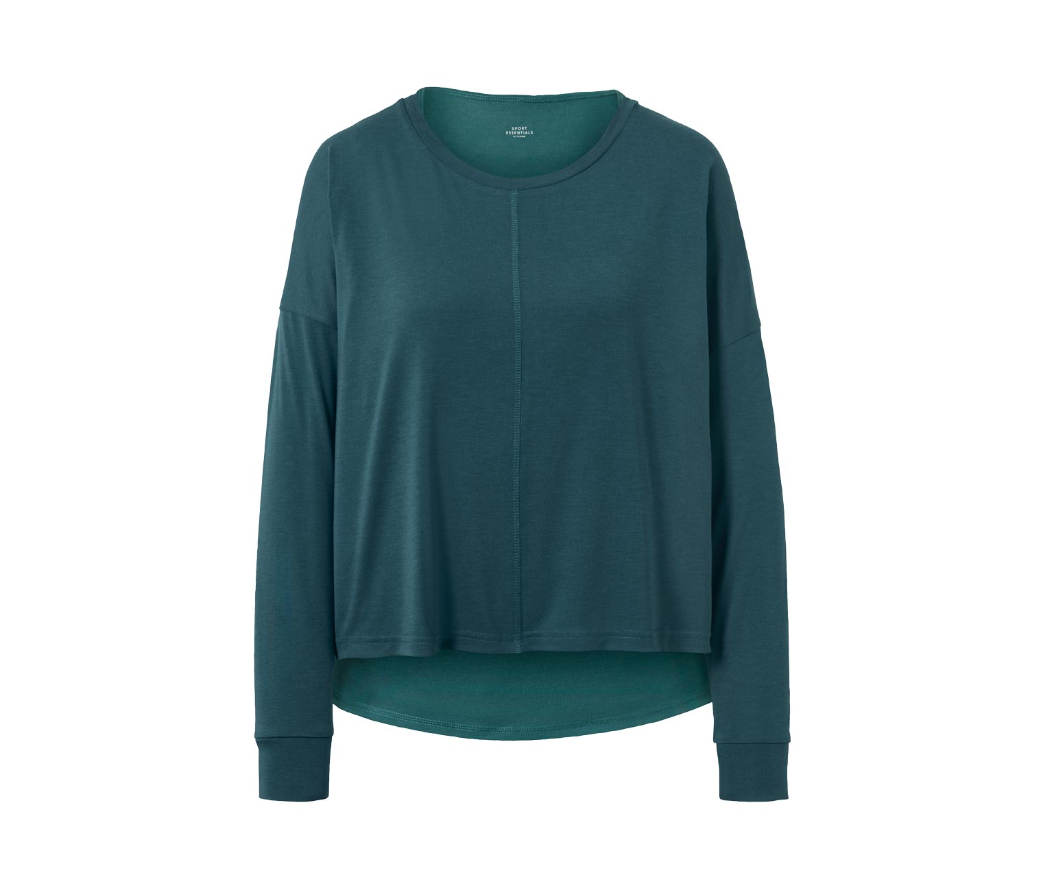 Thumbnail - Tchibo - 2-in-1-Sportshirt - Damen - Gr. XL - smaragdgrün