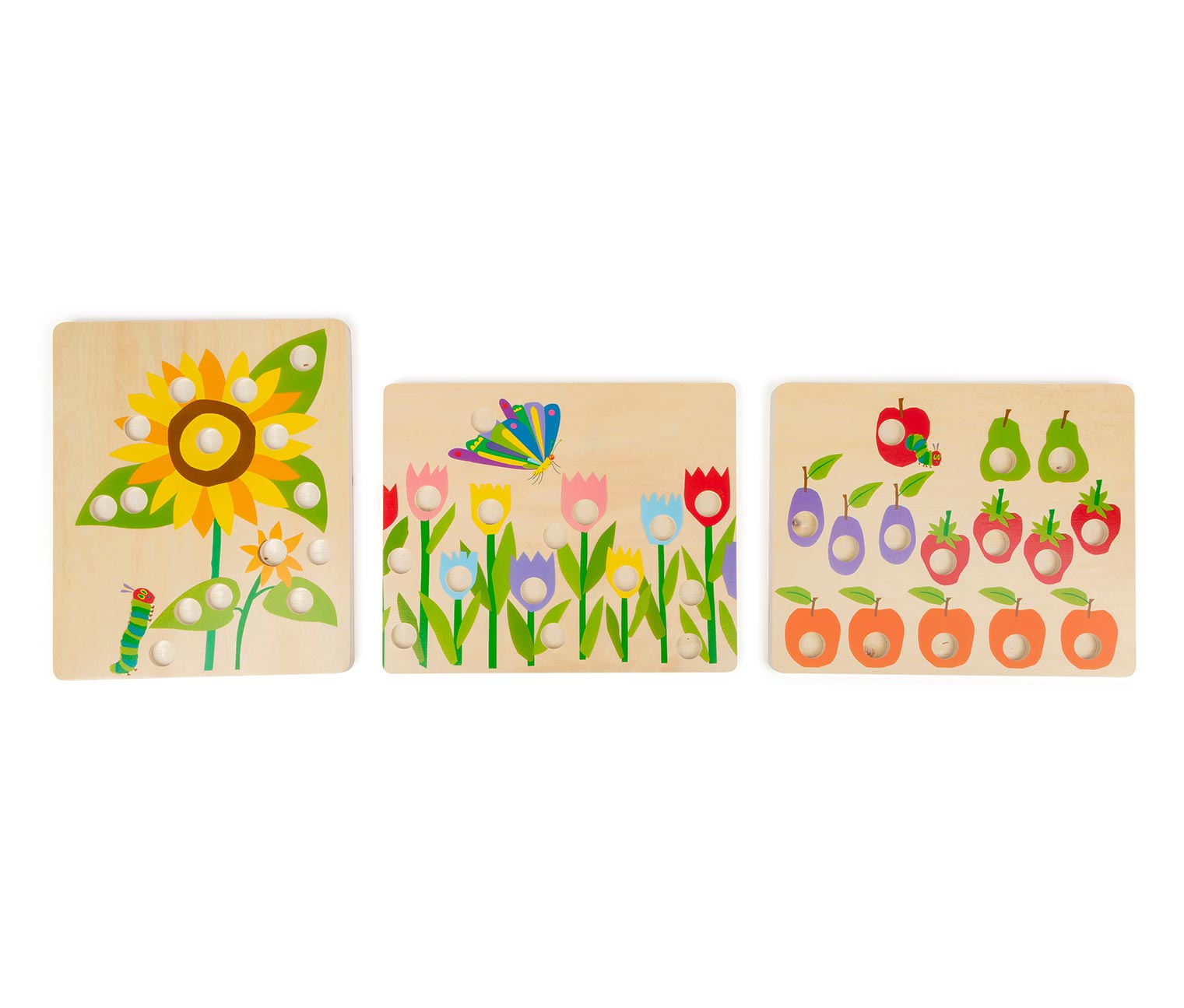 Thumbnail - small foot Spiel-Set »Raupe Nimmersatt« - mehrfarbig