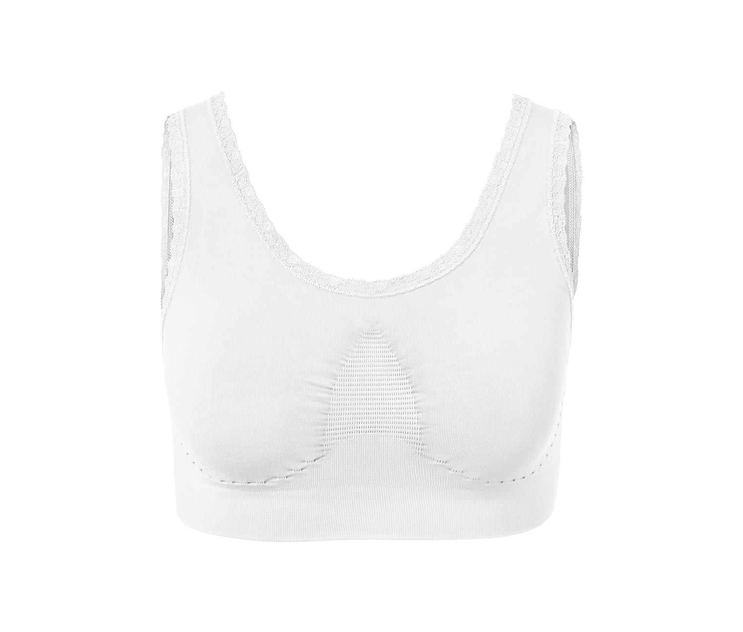 Thumbnail - Tchibo - Seamless-Bustier - Damen - Gr. S - weiß